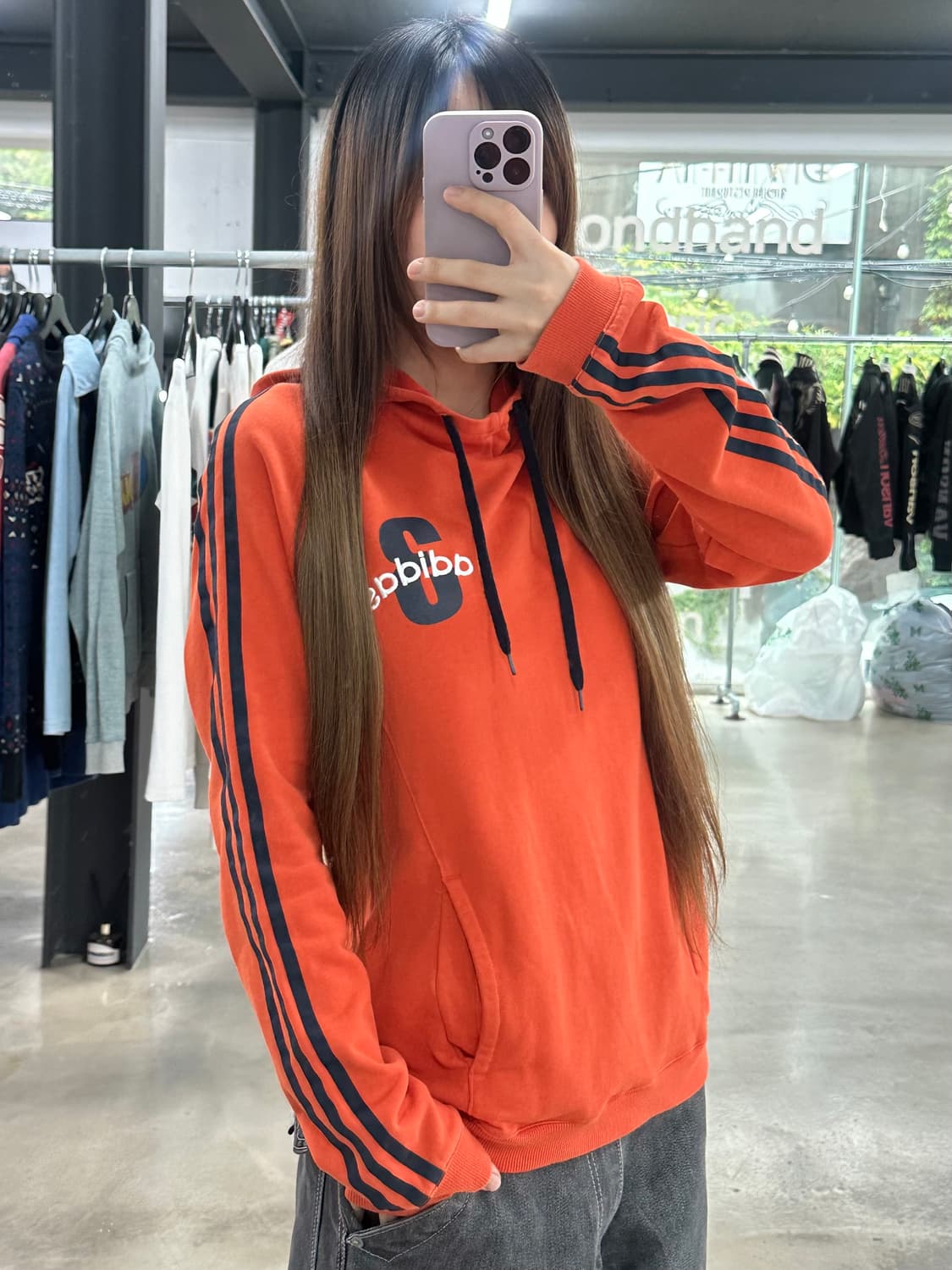 아디다스 넘버자수 하이넥 트랙 후드티 상품이미지1