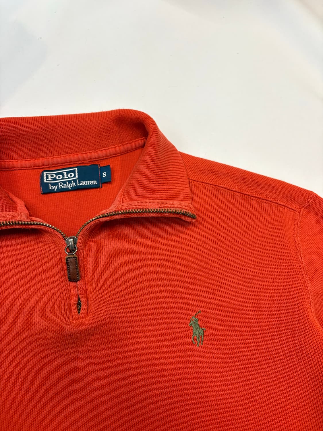 폴로 랄프로렌 코튼 반집업 니트 상품이미지3