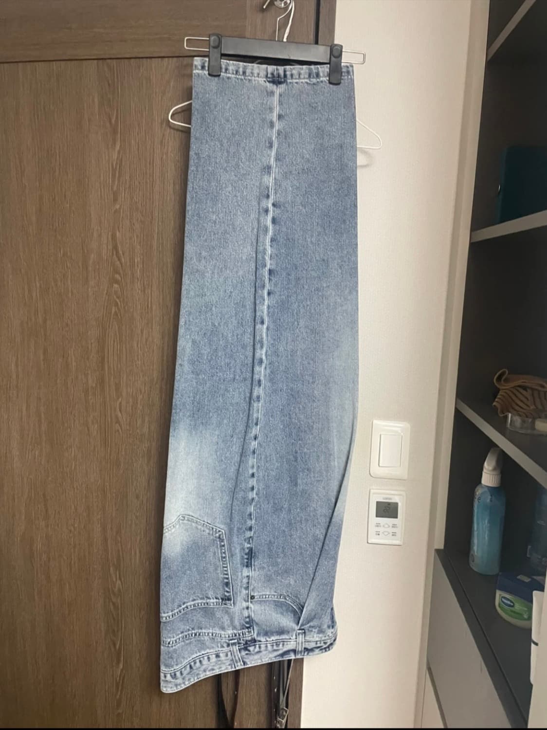 비긴202 원턱 와이드 데님팬츠 상품이미지1