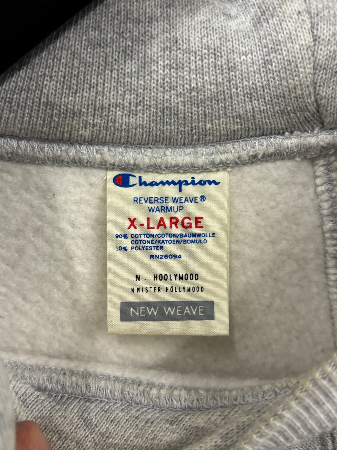 챔피온 리버스 위브 x 엔할리우드 후드티 XL 상품이미지4