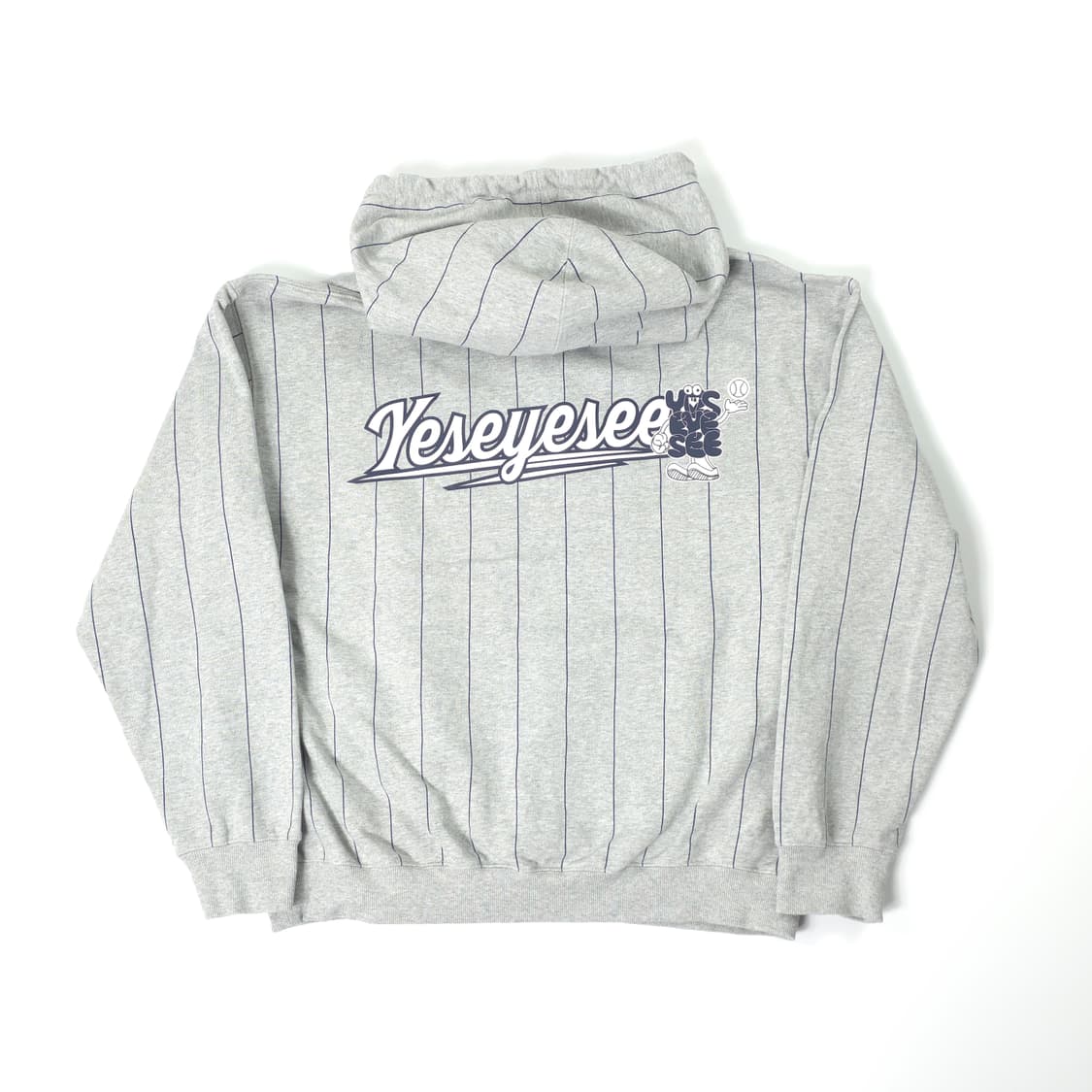 예스아이씨x한화이글스 코튼 후드티 그레이 (XL) 상품이미지2