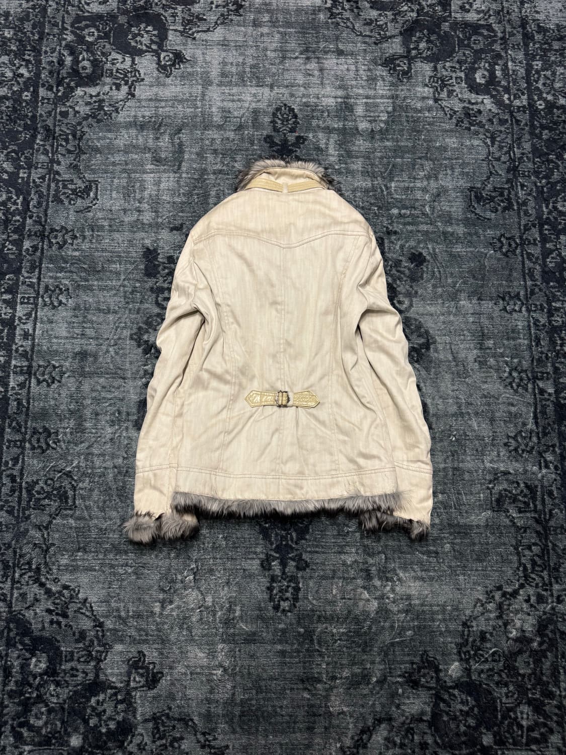 Nicole club for men trimming fur jacket 상품이미지6