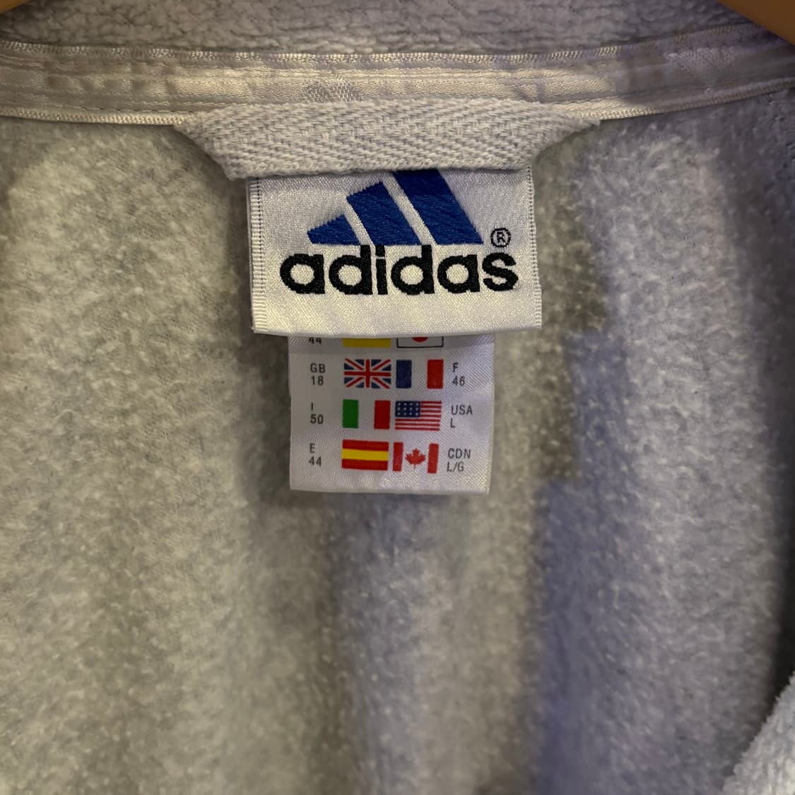 아디다스 그레이 플리스 집업 상품이미지7