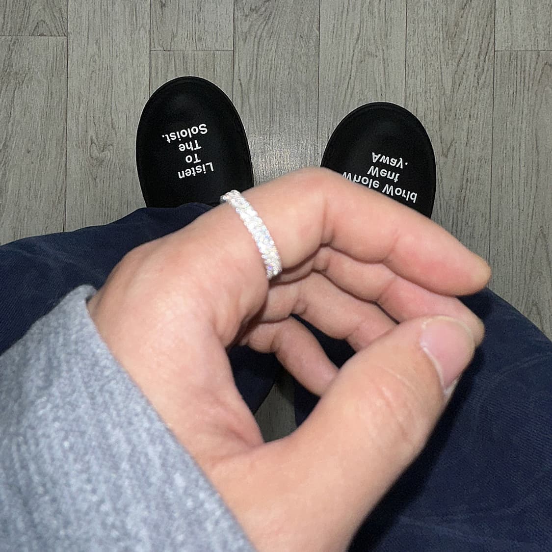 파베 925 실버링 상품이미지3