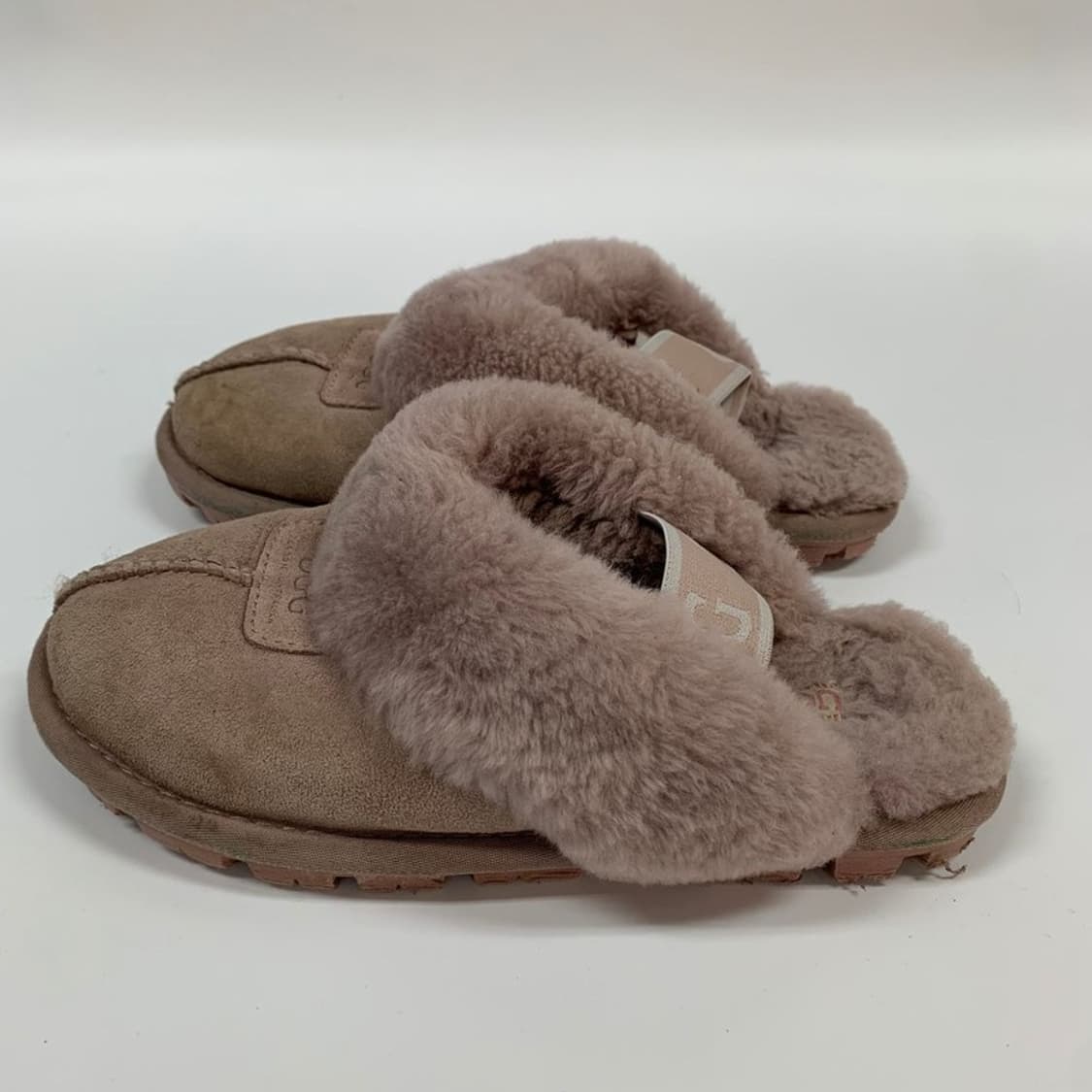 UGG 오즈웨어 키즈 코케트 밴딩 슬리퍼 핑크 210 상품이미지3