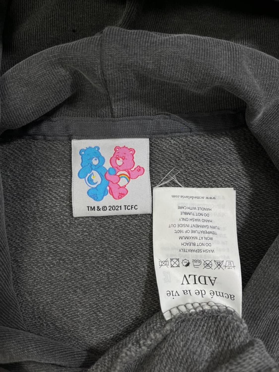 아크메드라비 X 케어베어 후드 티셔츠/#2862 상품이미지3