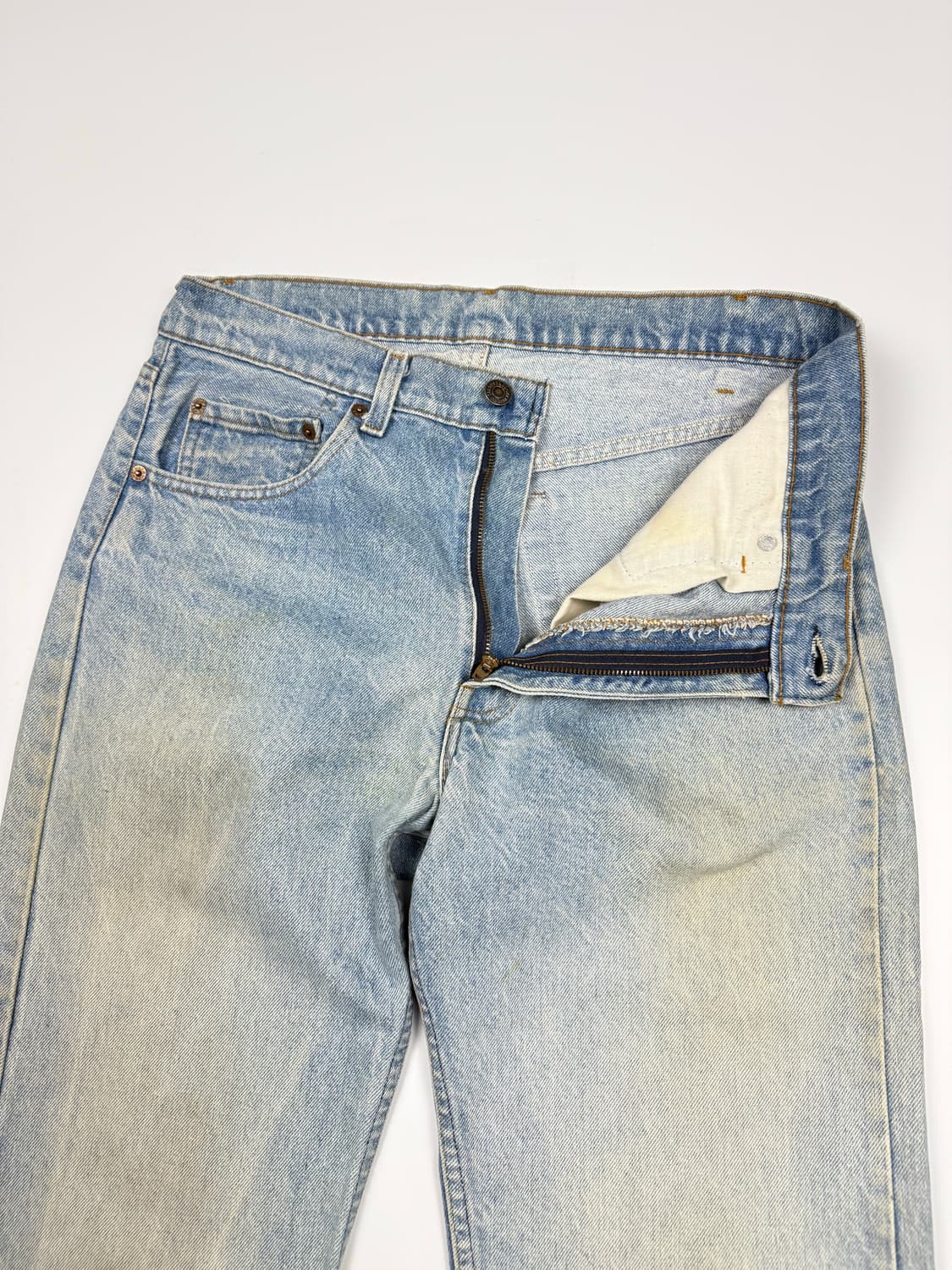(32) 80s USA Made 리바이스 505 데님 팬츠 상품이미지5
