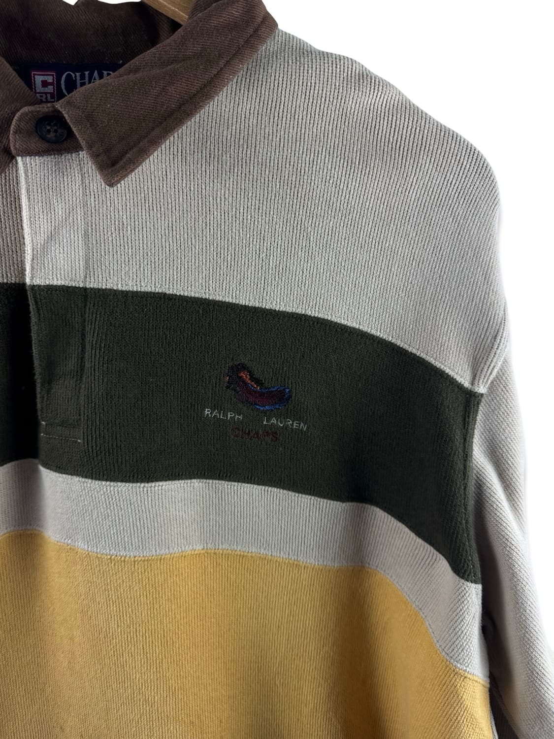 챕스랄프로렌 코듀로이 배색 럭비셔츠2680 상품이미지4