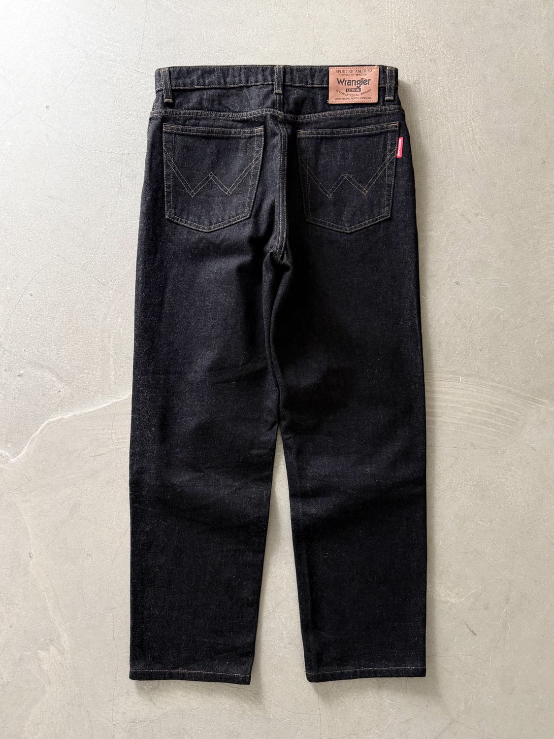 Wrangler Black Denim Pants 상품이미지2