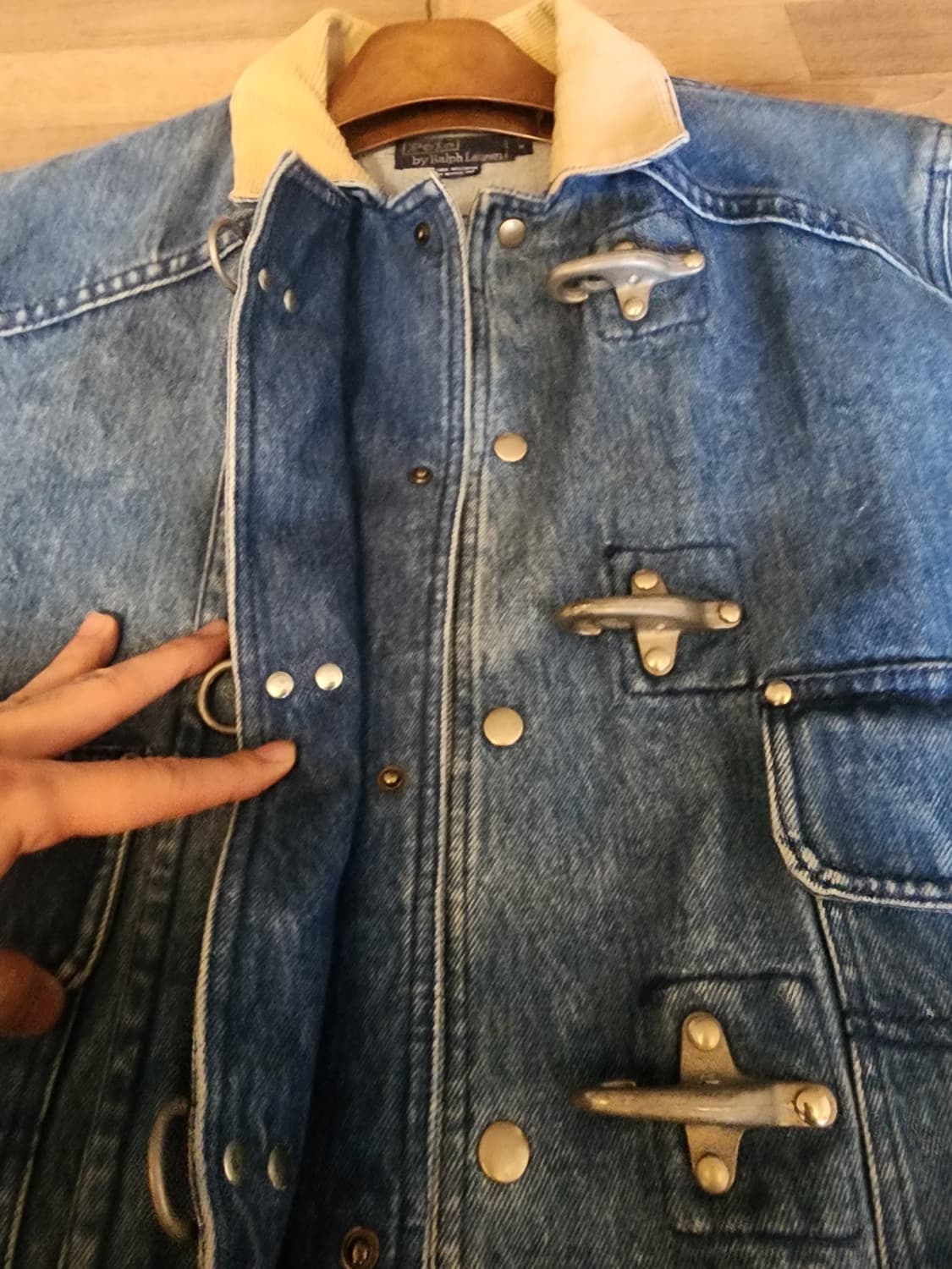 폴로 랄프로렌 데님 파이어맨 코듀로이 카라 상품이미지3