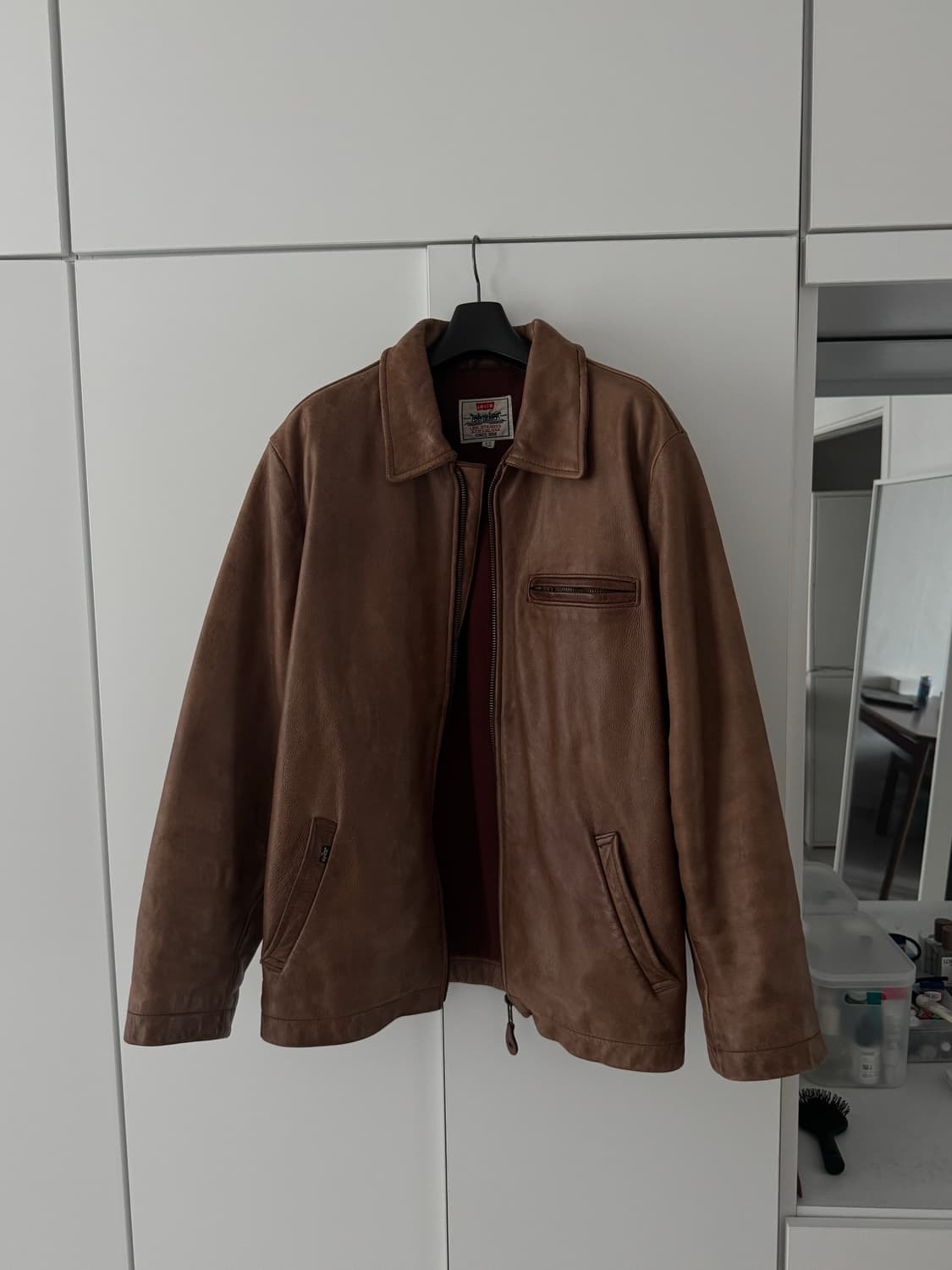 리바이스 싱글 레더자켓 상품이미지1