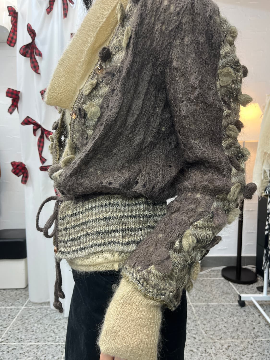 Boho brown cardigan 상품이미지6