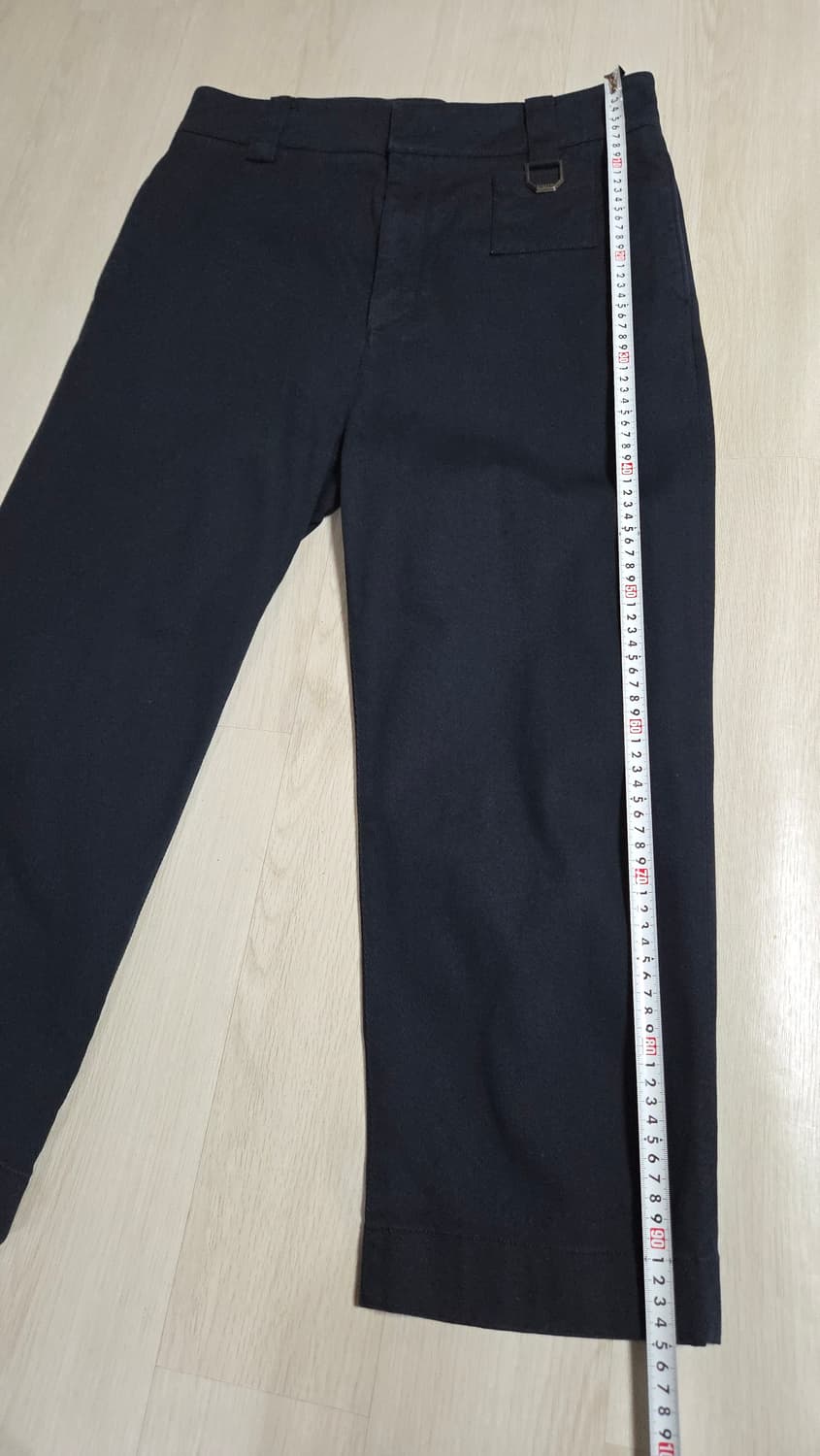 (착샷) 시스템 워크팬츠 크롭 트윌  상품이미지8