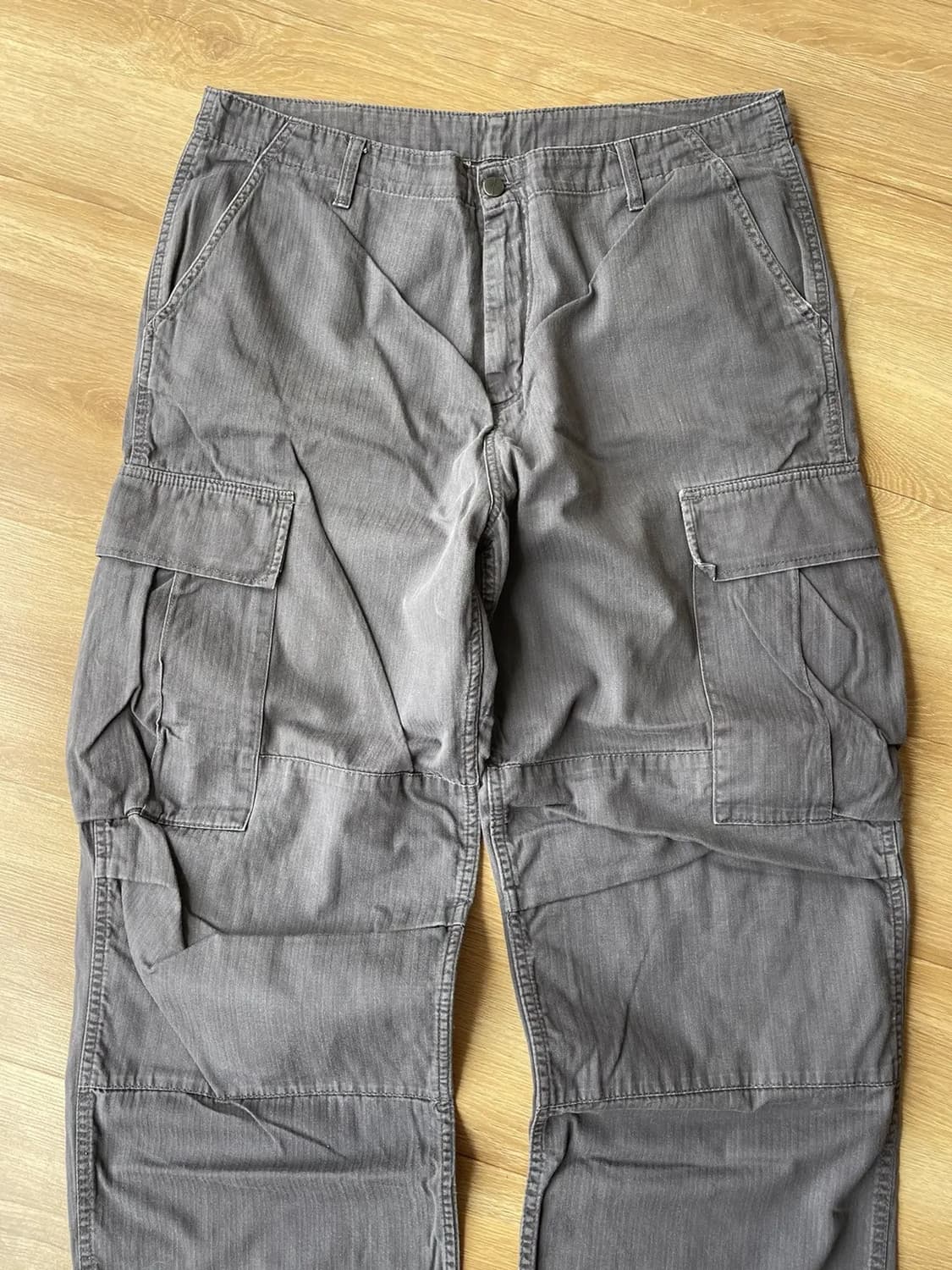 빈티지 칼하트 더블니 카고 배기 팬츠 상품이미지7