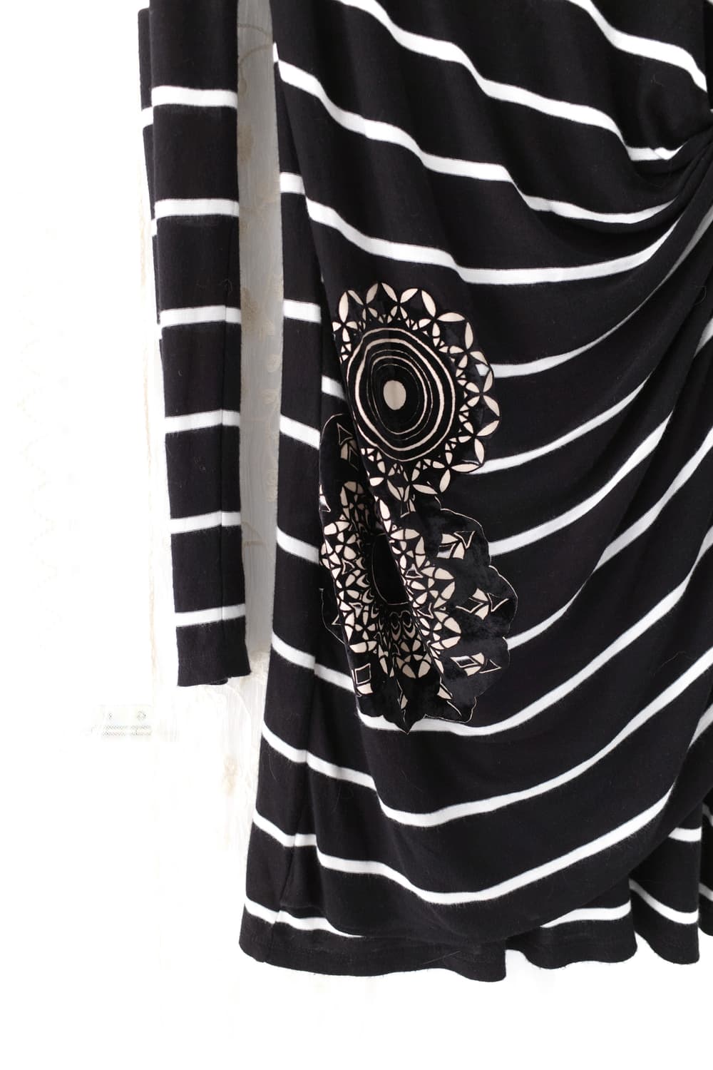 desigual) stripe draping one-piece 상품이미지3