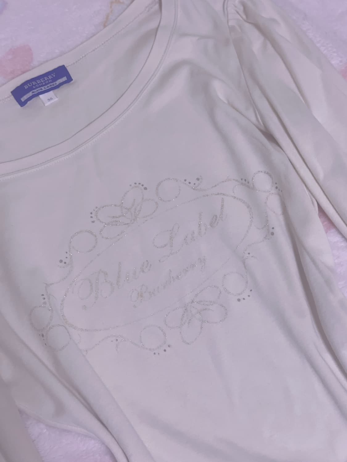 Burberry ♥ 버버리 블루라벨 핀터깔 뮤트 셔링 탑 히메오네갸루 상품이미지2