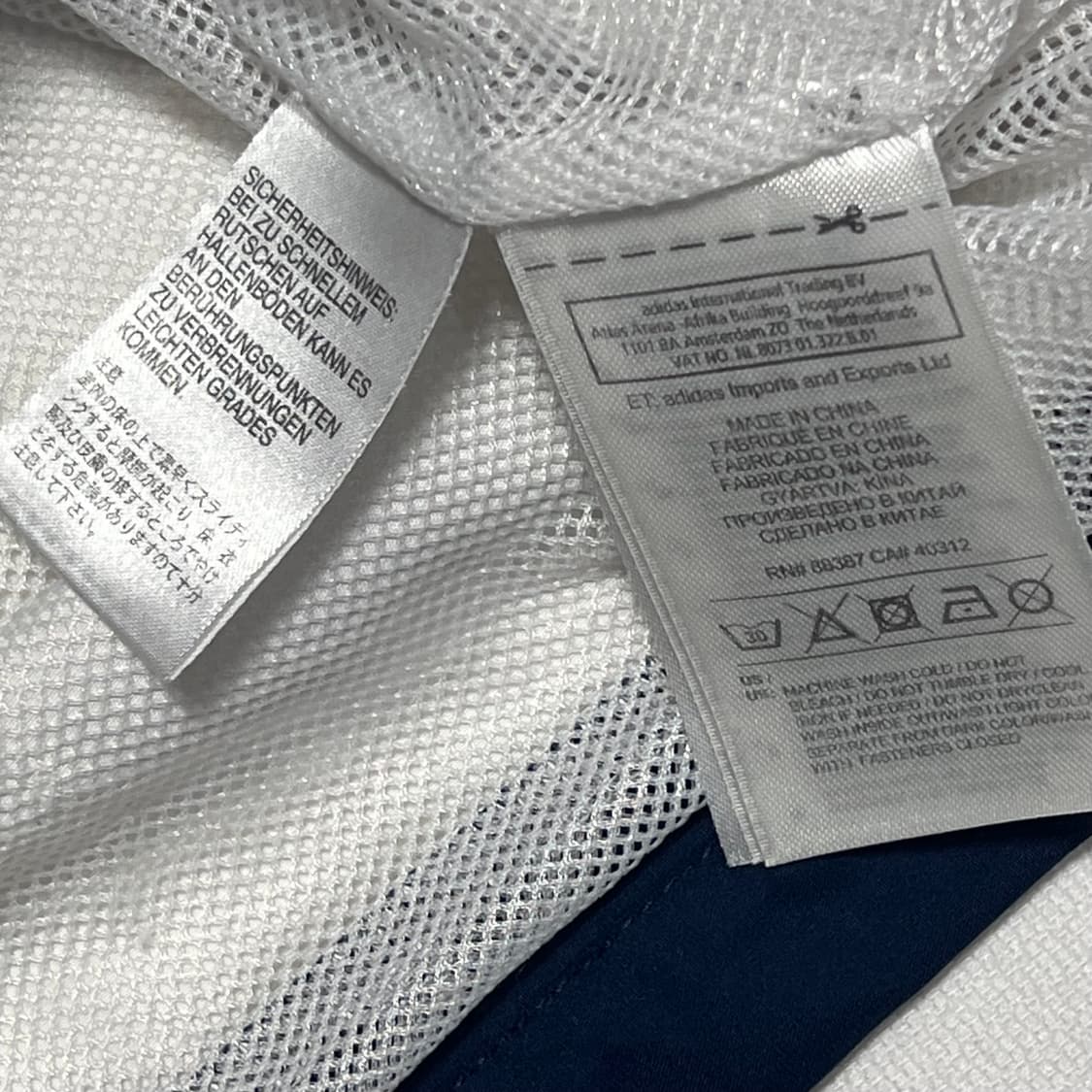 M 아디다스 삼성 첼시FC 팀 화이트 트랙자켓 상품이미지4