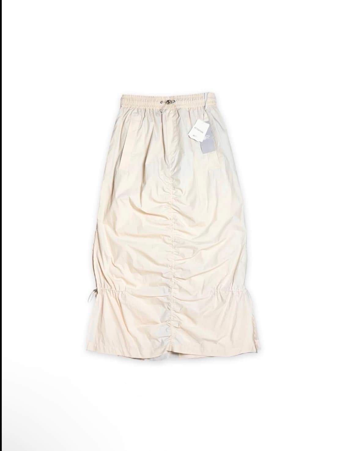 레이 빔즈 스트링 롱 스커트 상품이미지3