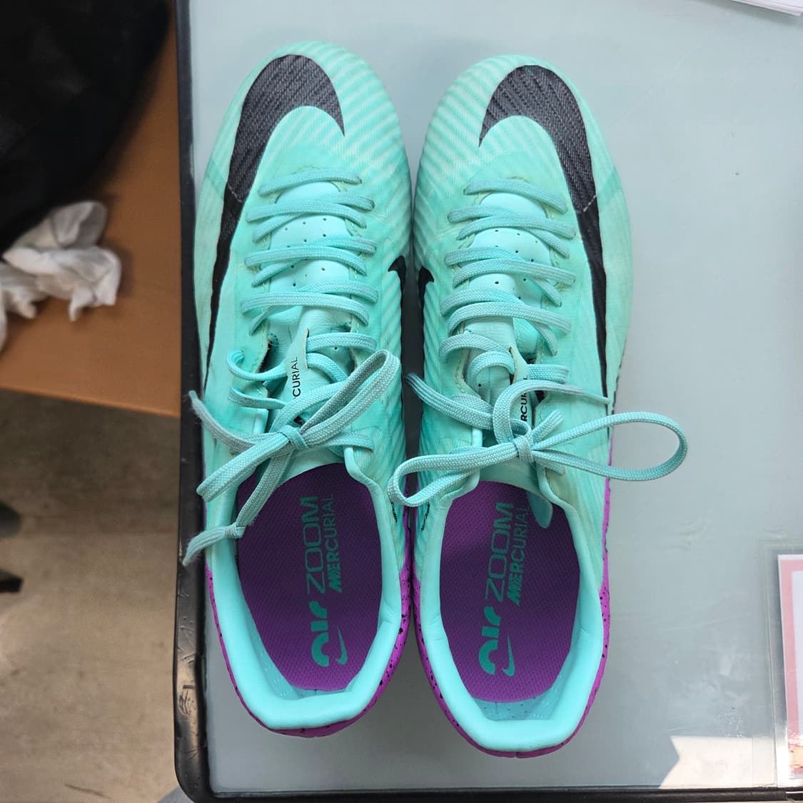 나이키 머큐리얼 베이퍼 15 아카데미 MG 하이퍼 터콰이즈 상품이미지1