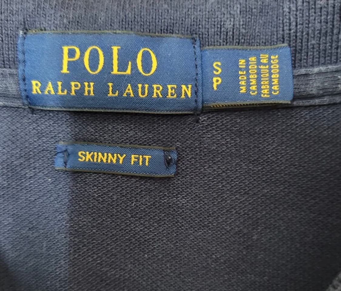 폴로 랄프로렌 빅포니 스키니핏 카라티 반팔 S 상품이미지3