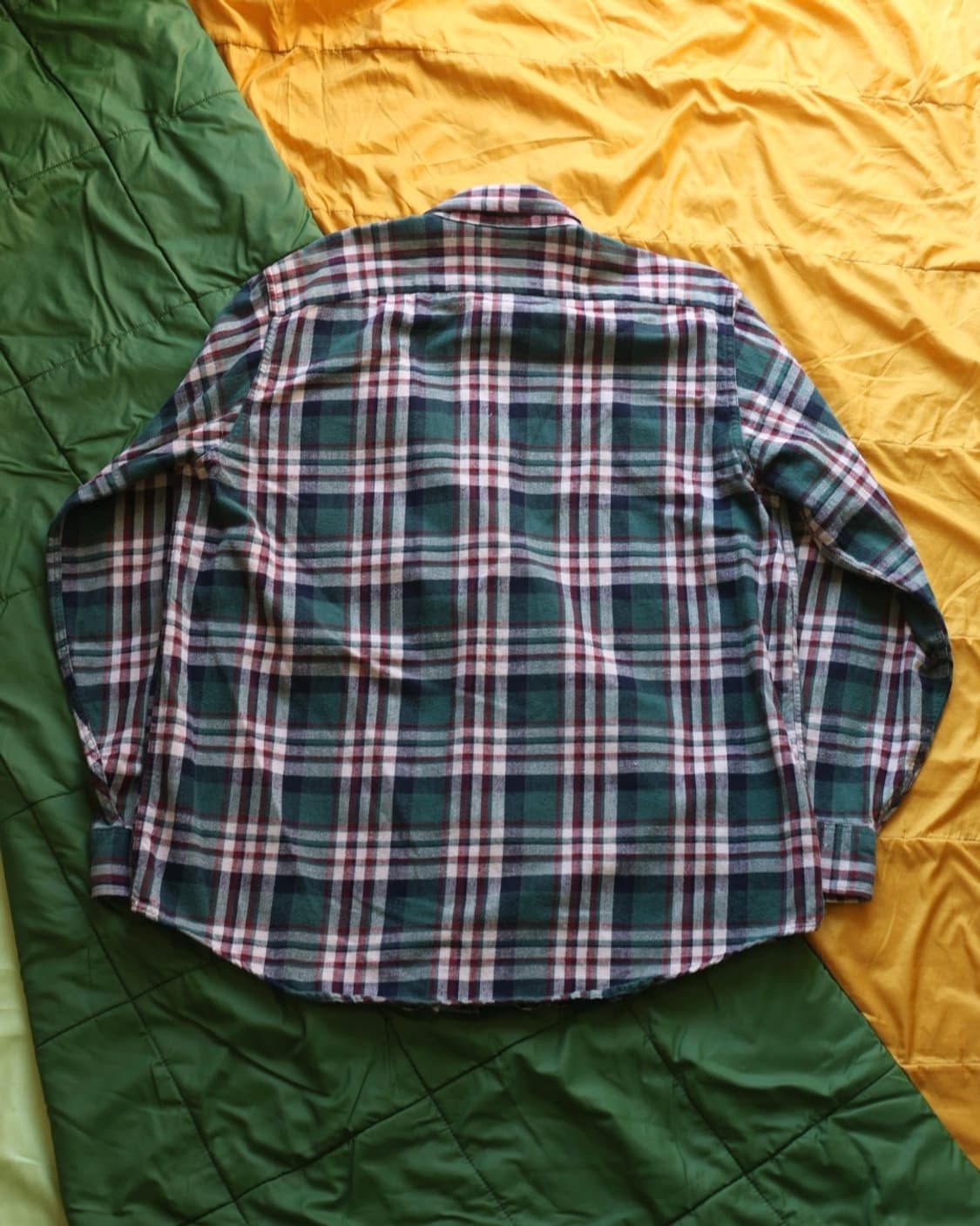 에디바우어 Late7~80s 플란넬 버튼다운 셔츠 상품이미지7