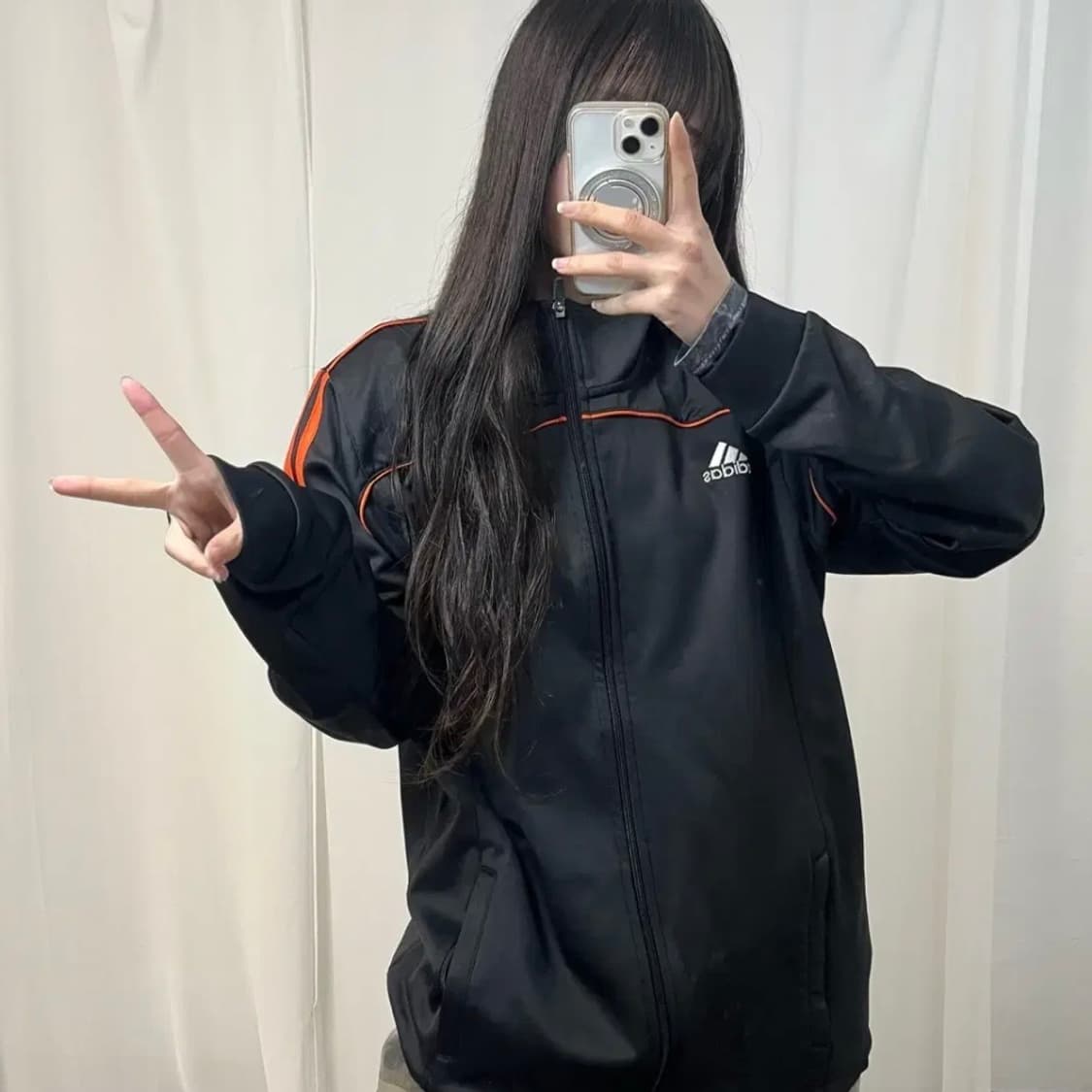 Adidas Black & Orange Jersey 상품이미지2