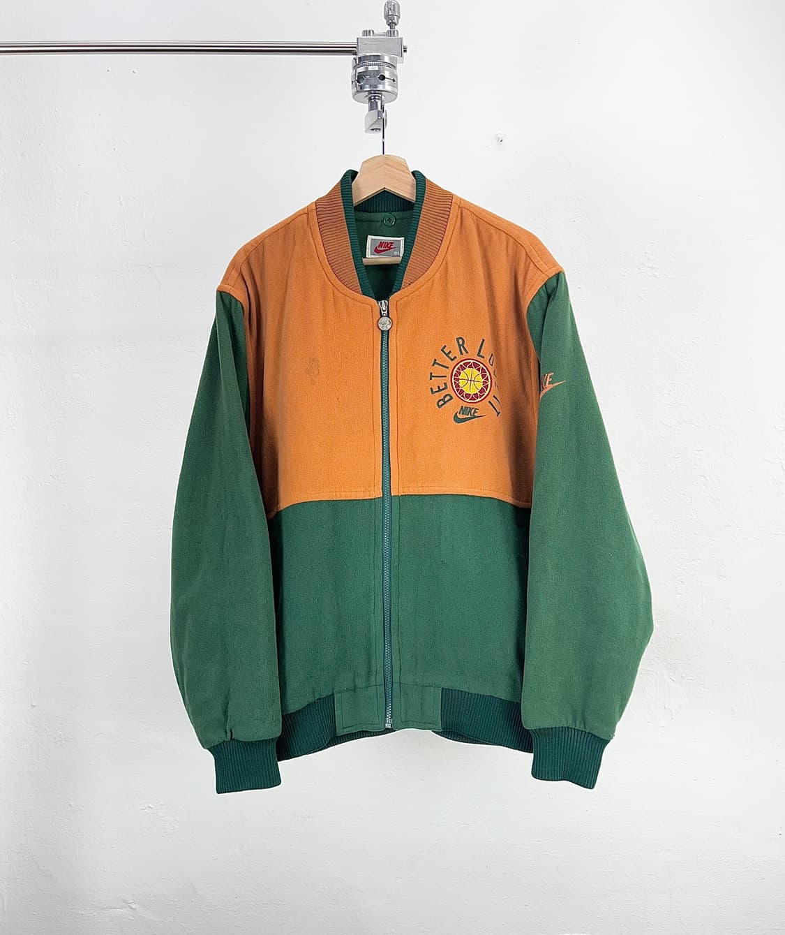 90s 나이키 덩크야드 울 바시티 자켓 상품이미지2