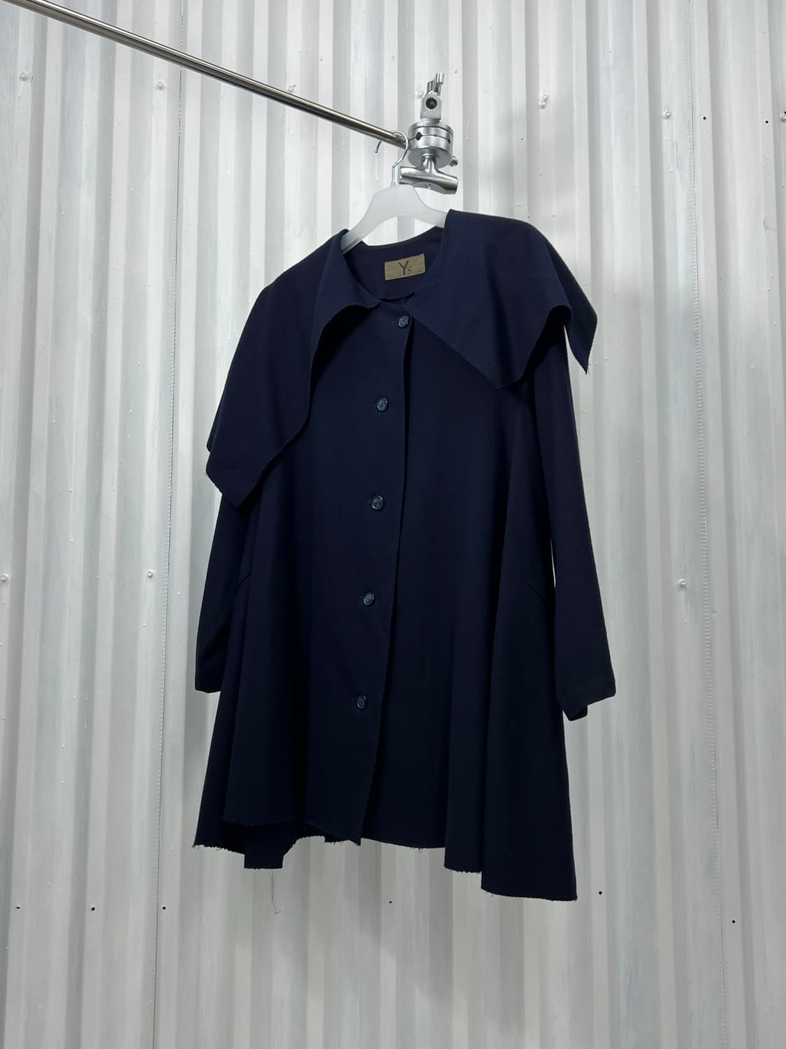90s) Y’s cape coat 상품이미지2