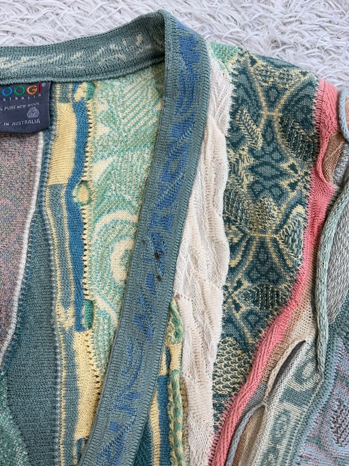 쿠지 케이블 니트 가디건/#3012 상품이미지2