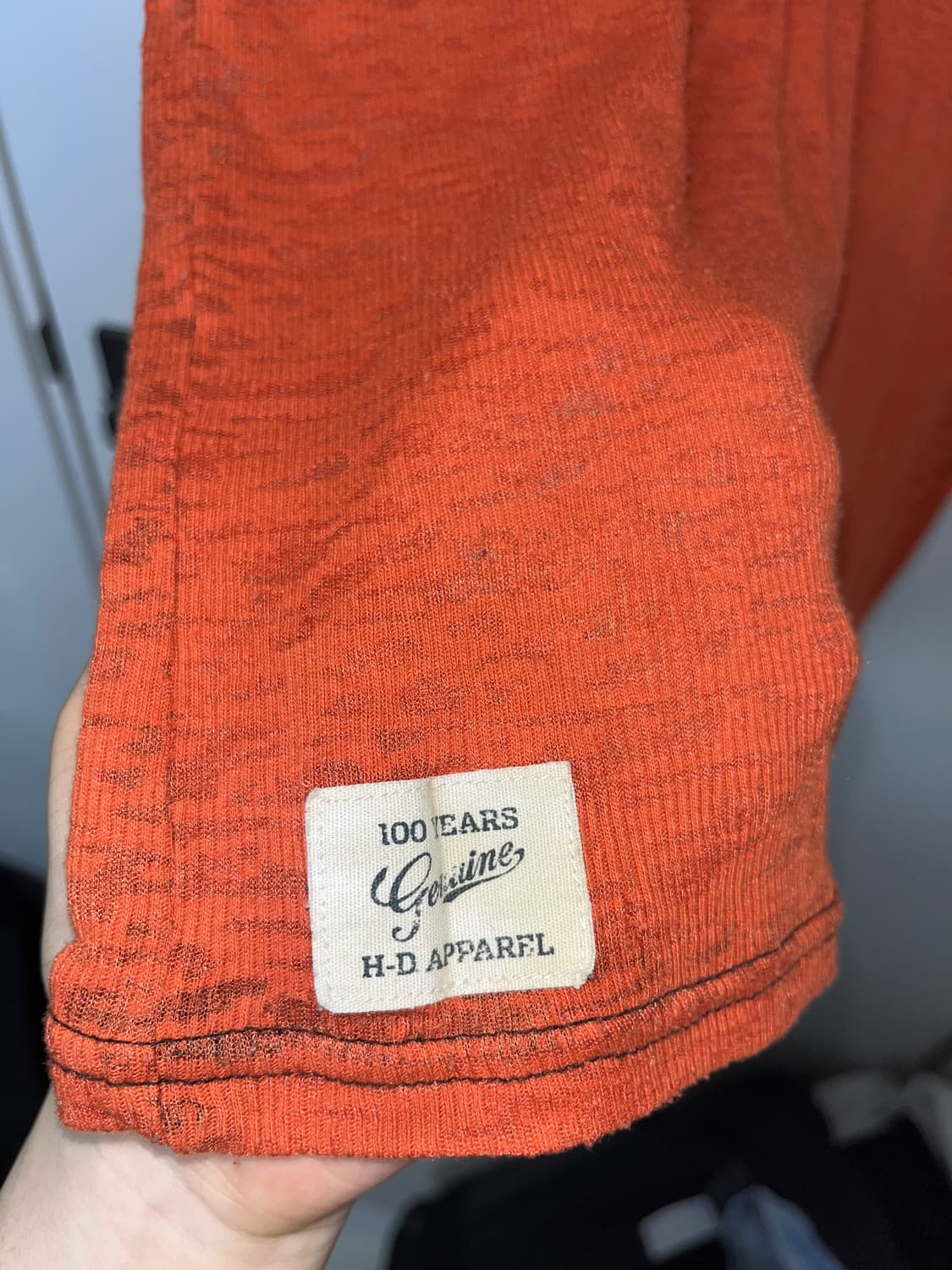 Harley davidson 레글런 헨리넥 티셔츠 상품이미지3