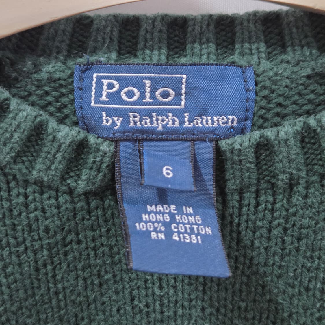 폴로랄프로렌 키즈 코튼 니트 6  상품이미지3