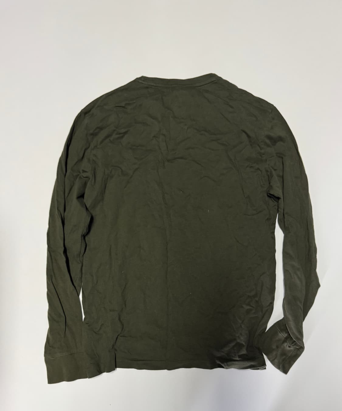 폴로 랄프로렌 롱 슬리브 긴팔 티셔츠 S ~ M 카키 상품이미지2