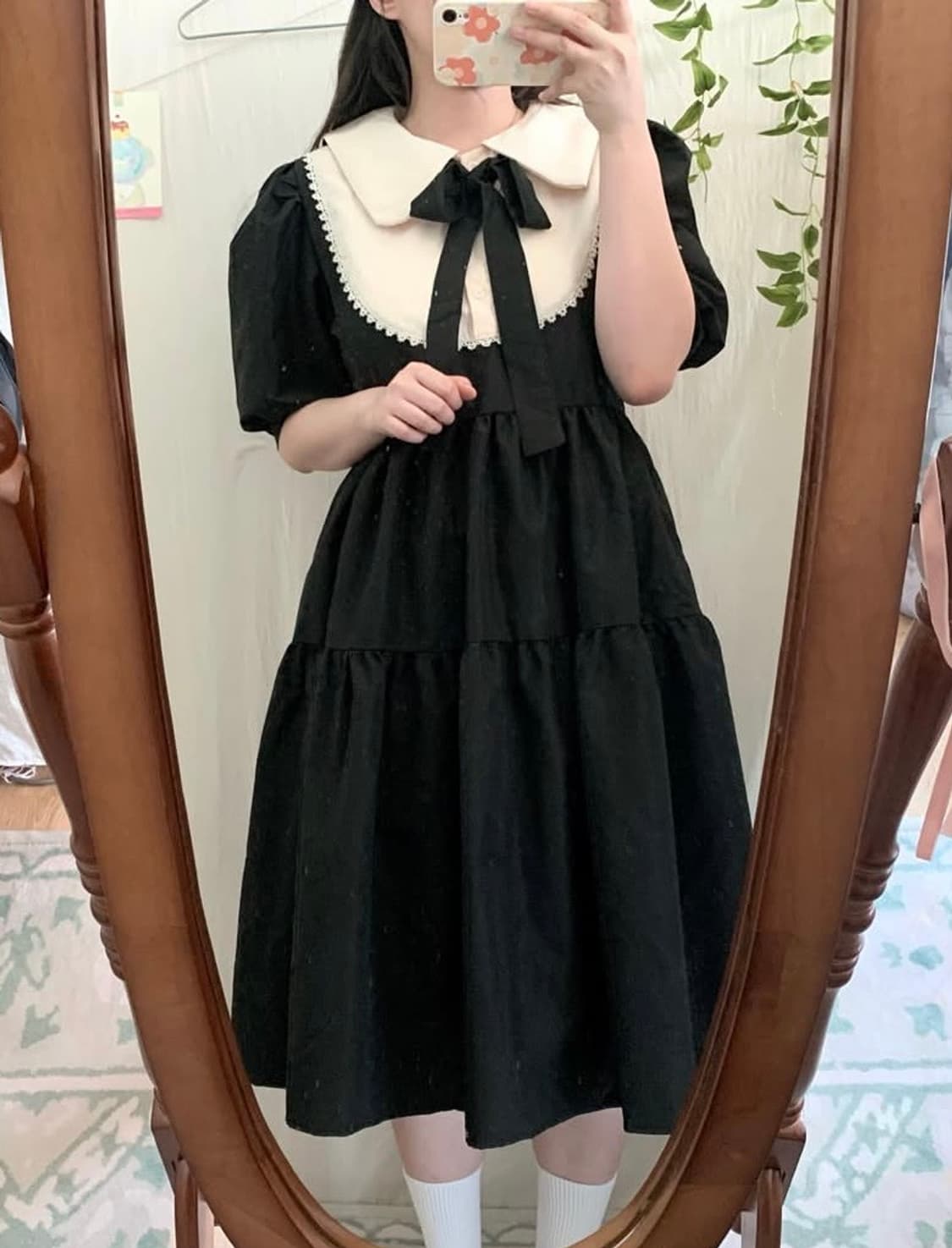 앨리스 퍼프 원피스 상품이미지2