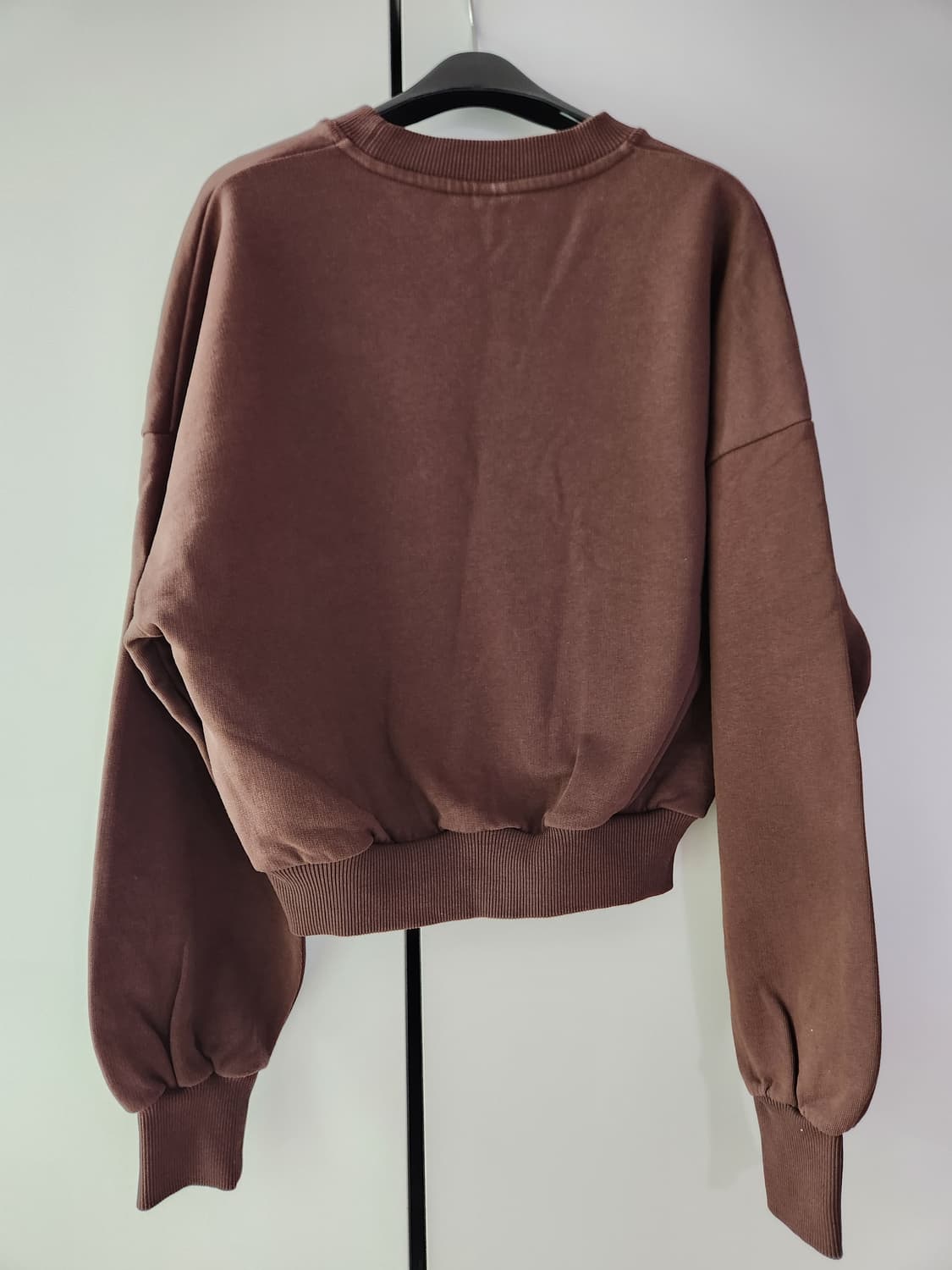 가니 Ganni 기모 크롭 맨투맨 XS 상품이미지2