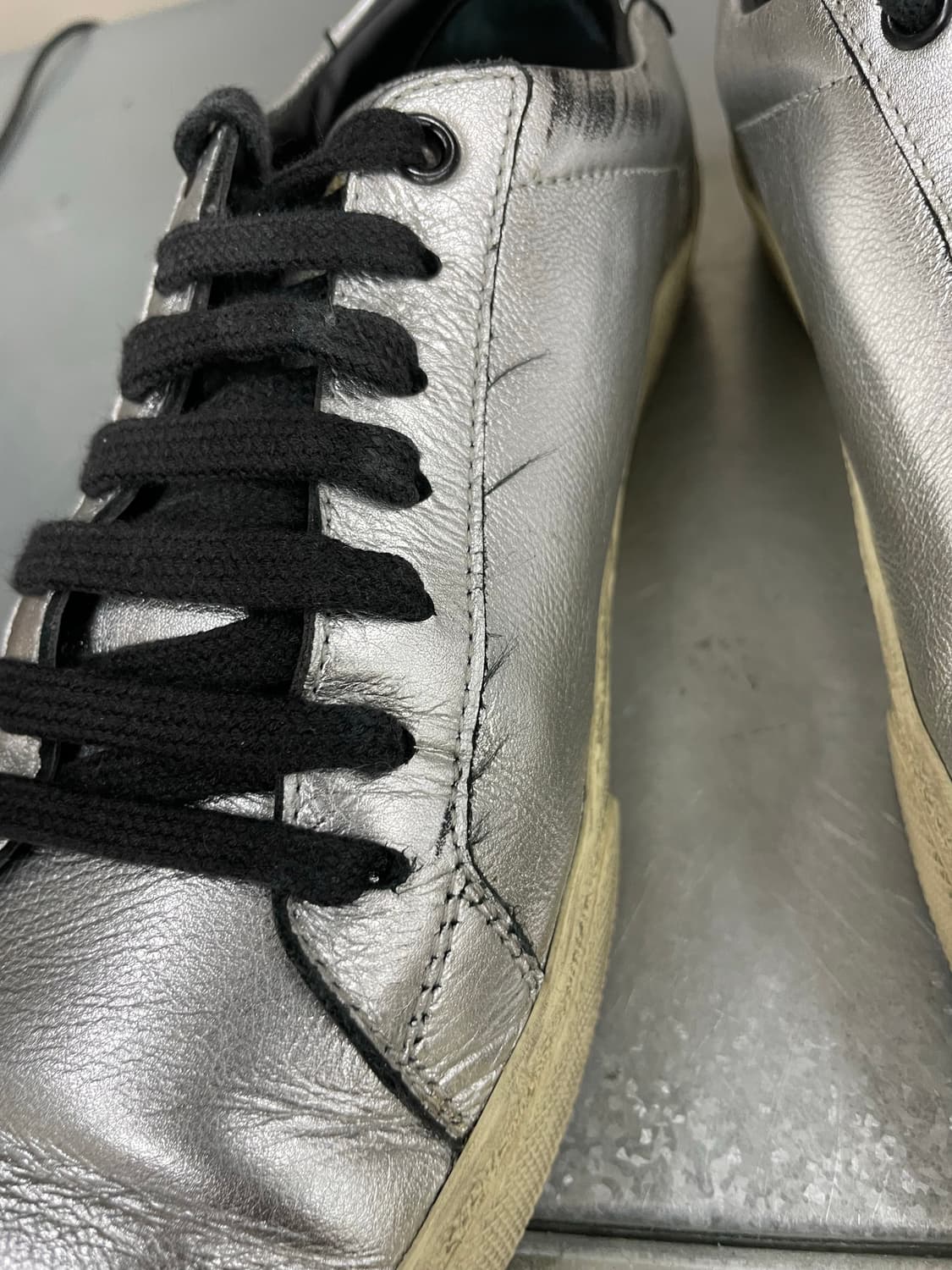 생로랑 코트 클래식 실버 38 (gr-4707) 상품이미지7