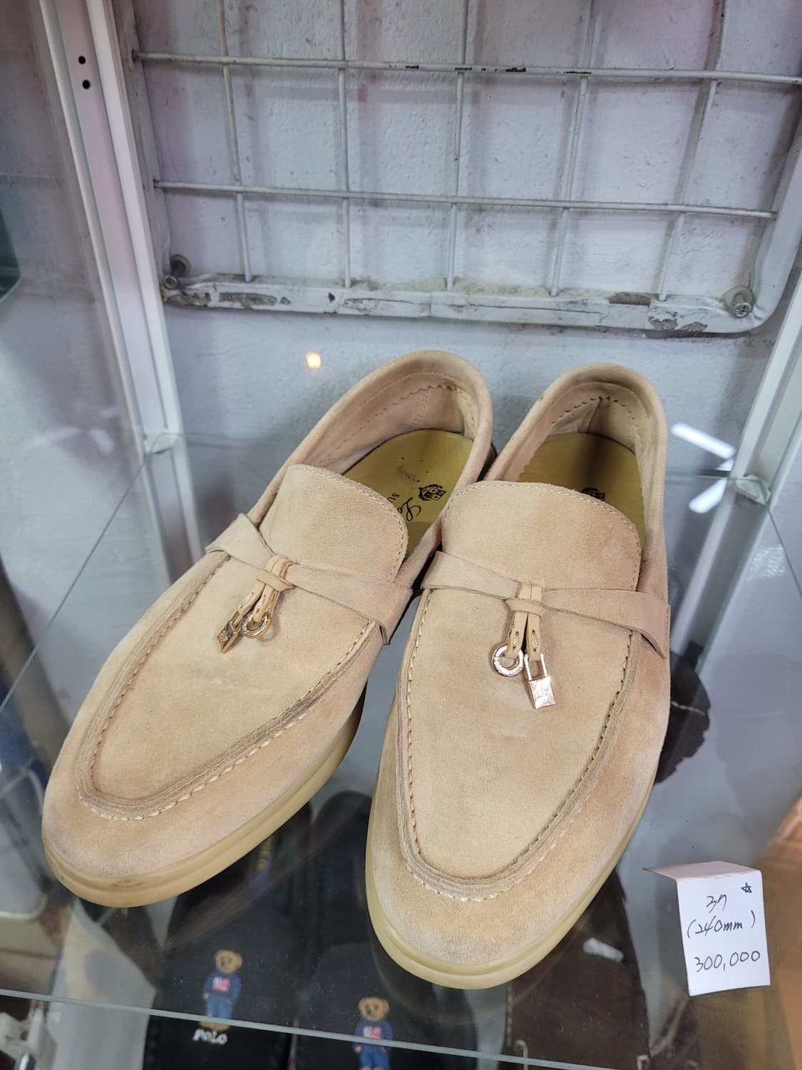 로로피아나 썸머워크 스웨이드 로퍼 37 상품이미지2