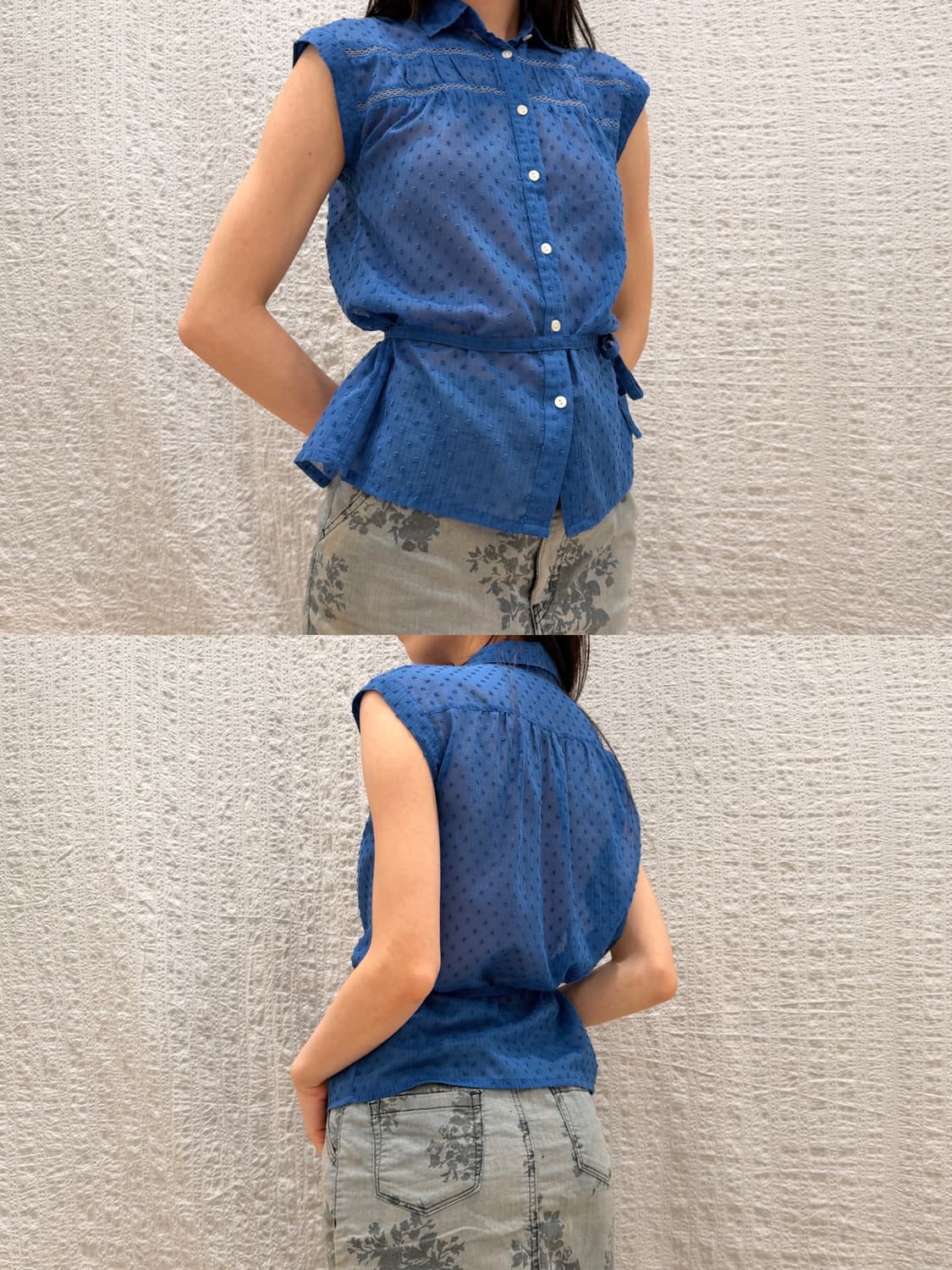 cobalt grace blouse 상품이미지5