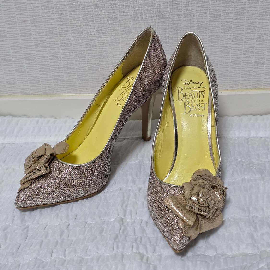 미녀와야수 다이애나 골드로즈 펌프스 상품이미지3