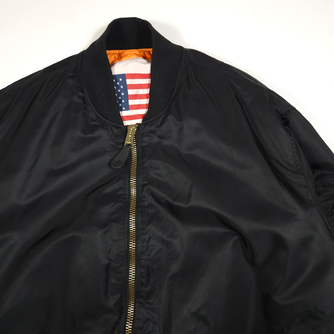 알파인더스트리 블러드칫 양면 항공점퍼  상품이미지2