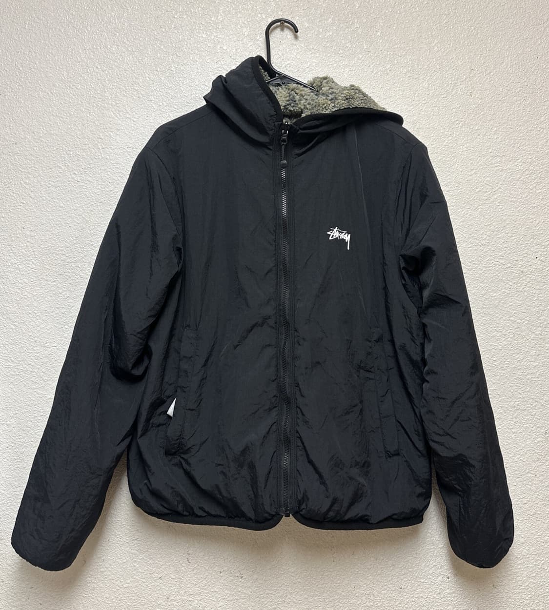 스투시 스네이크스킨 쉐르파 플리스 자켓 상품이미지8