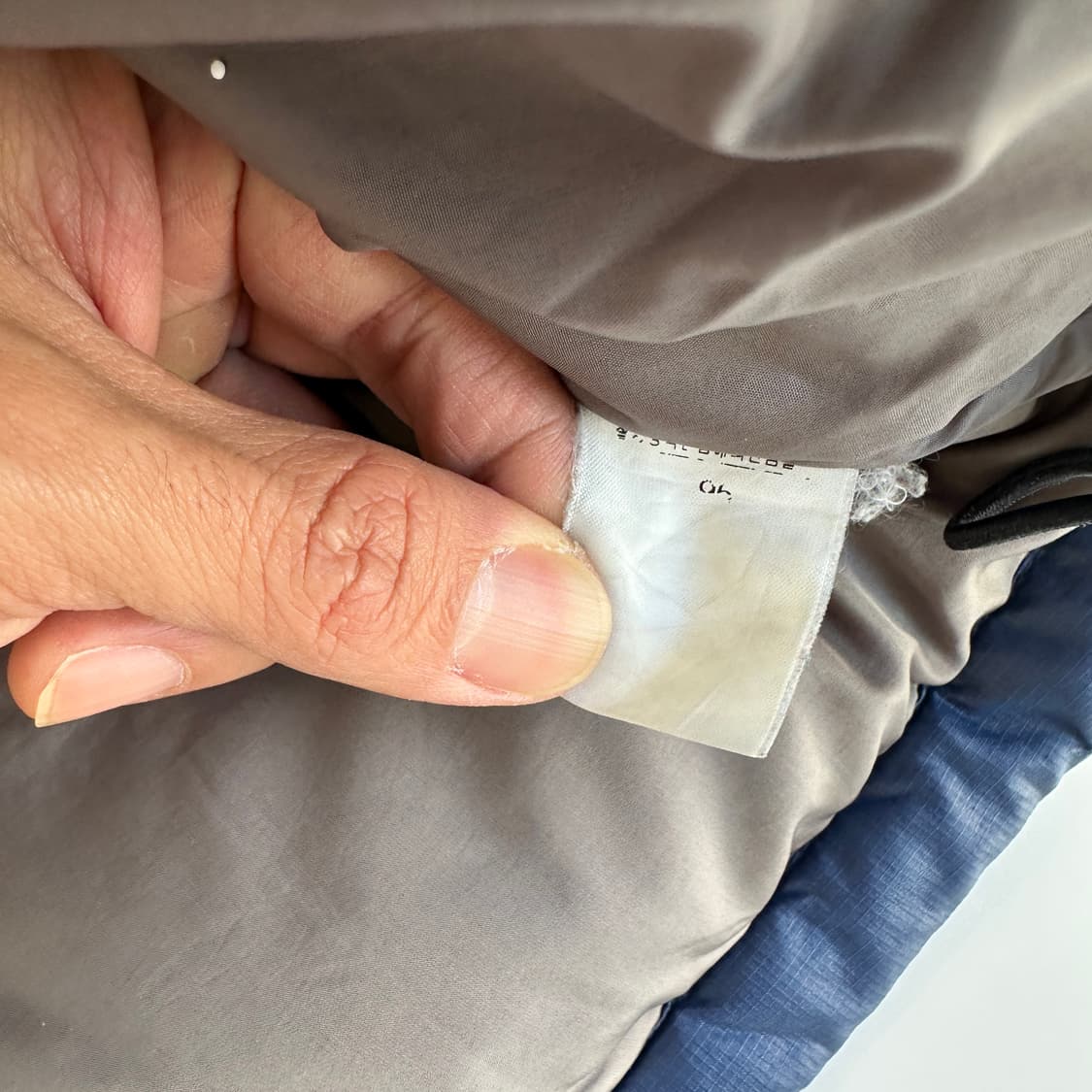 노스페이스 네이비 700눕시 구스다운 패딩 상품이미지8