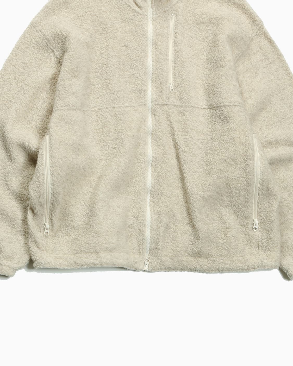 시오타 울 블루종 플리스 자켓 상품이미지5