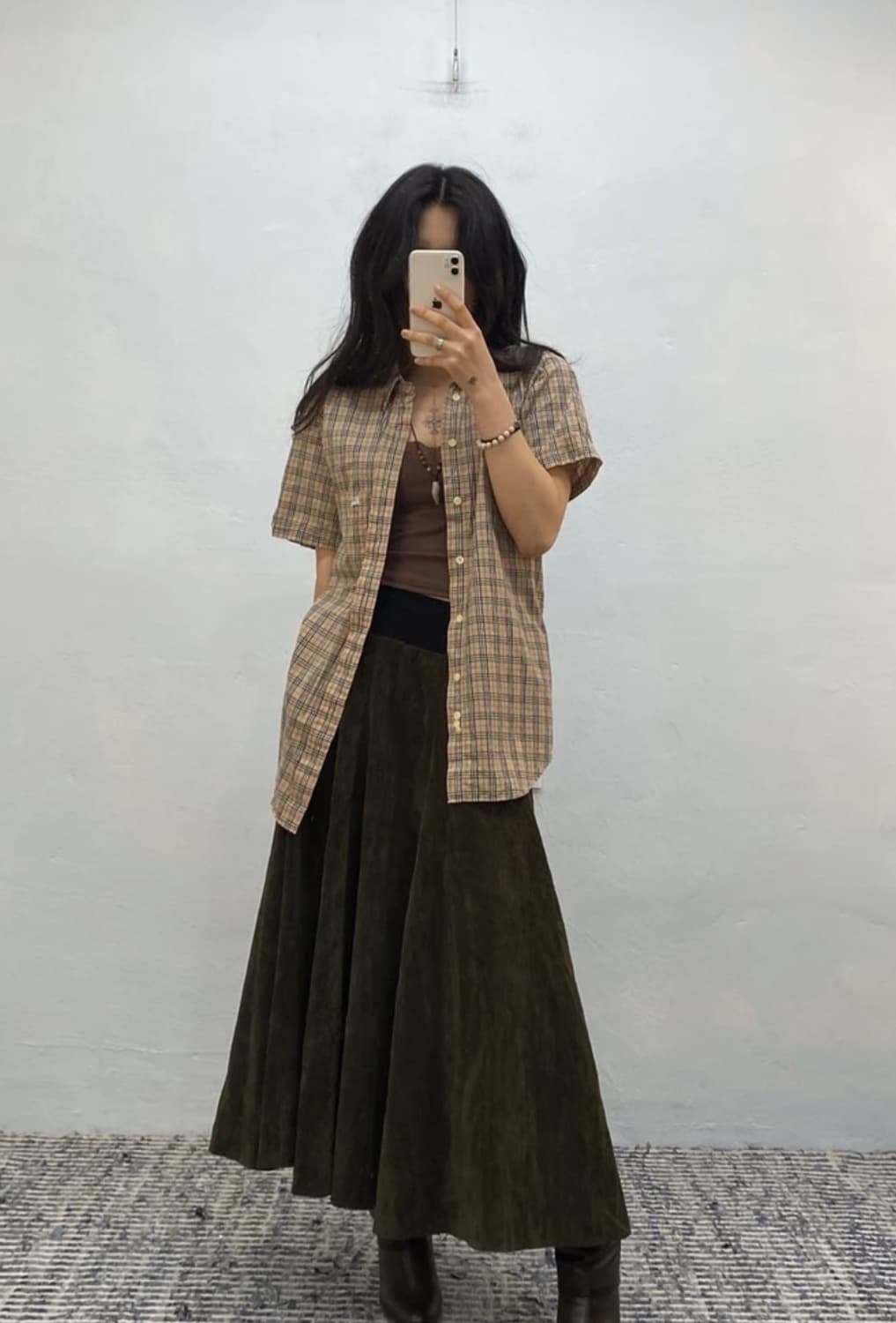 [8526]Burberry beige short sleeve shirt 상품이미지2