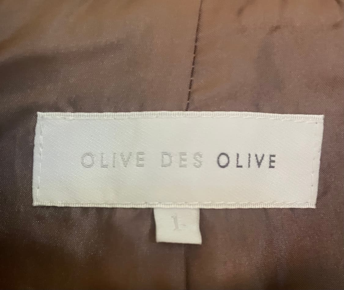 올리브데올리브 체크 블레이저 자켓 상품이미지4