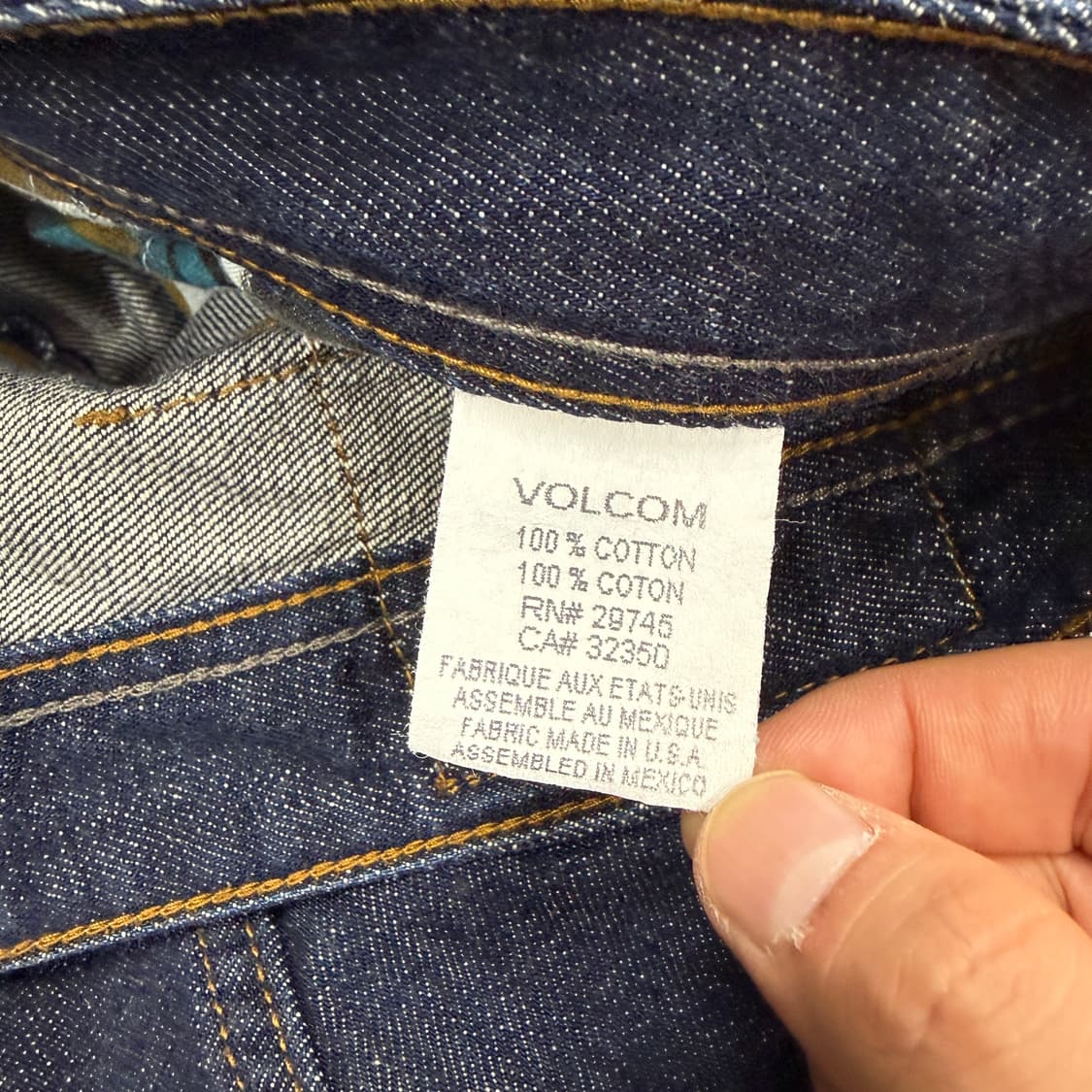 (30)볼컴 VOLCOM 데님팬츠 상품이미지6