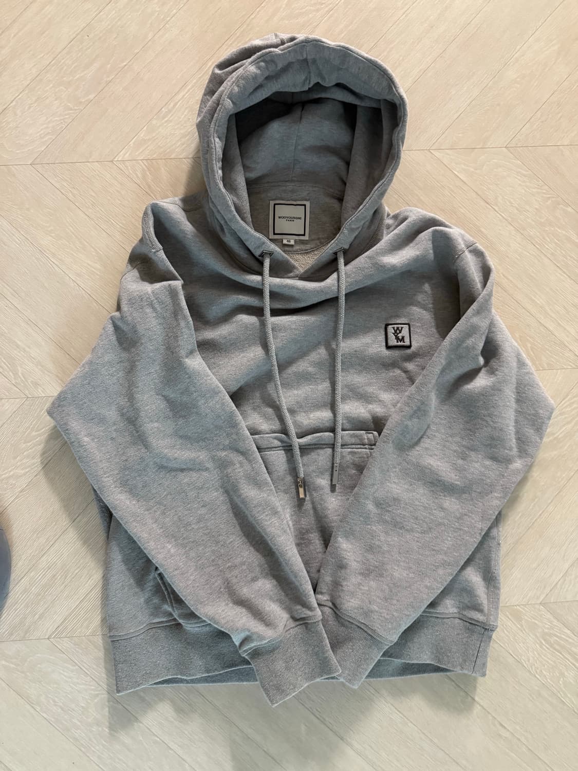 우영미 백로고 후드 M 46 상태 A 클리닉 완료 상품이미지2