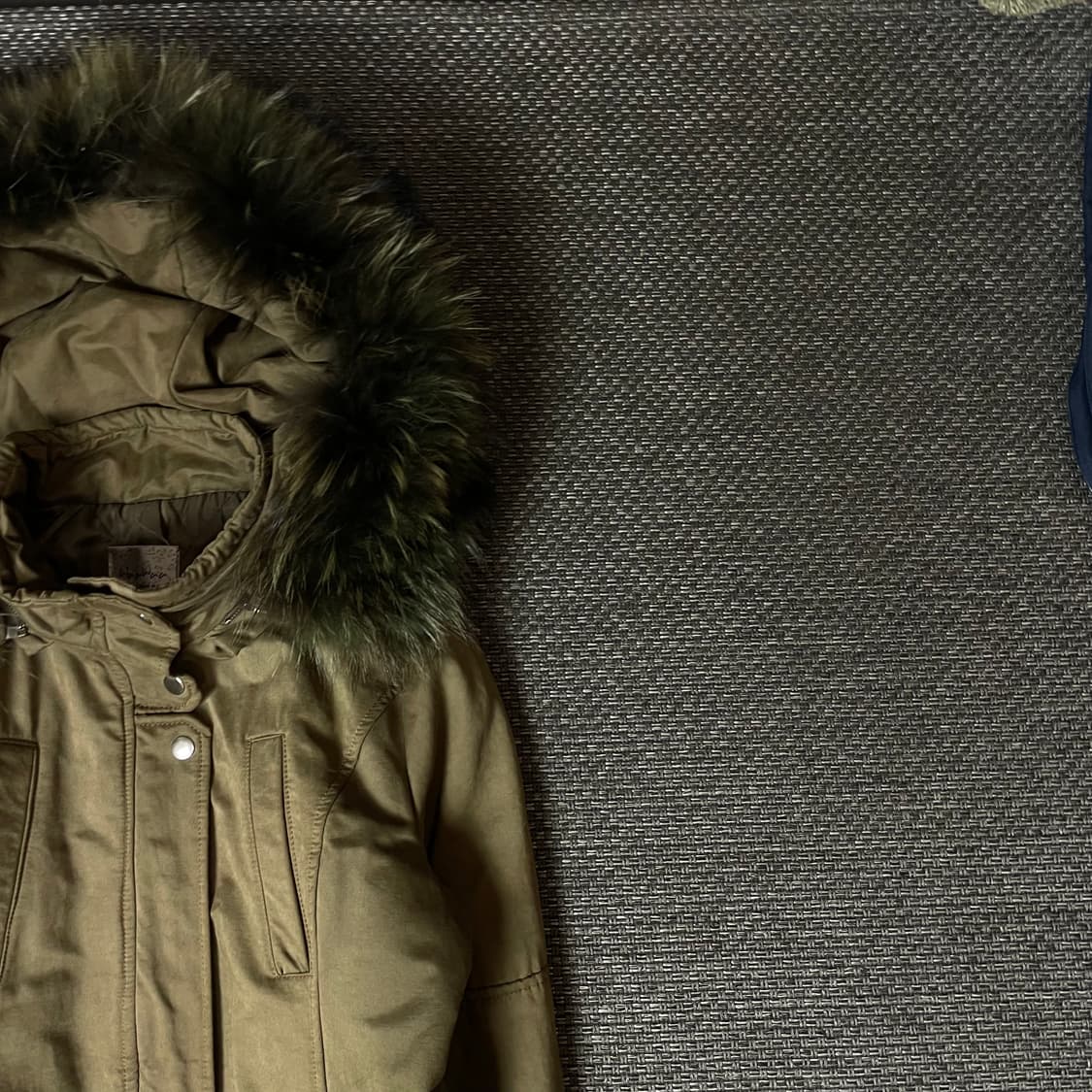 빈티지 브라운 퍼 야상 자켓 상품이미지3