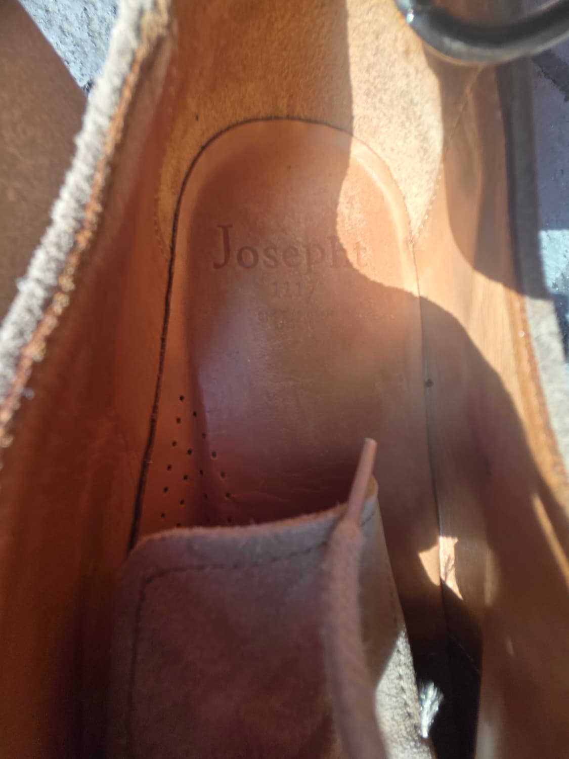 Joseph 스웨이드 로우 슈즈 255 상품이미지3