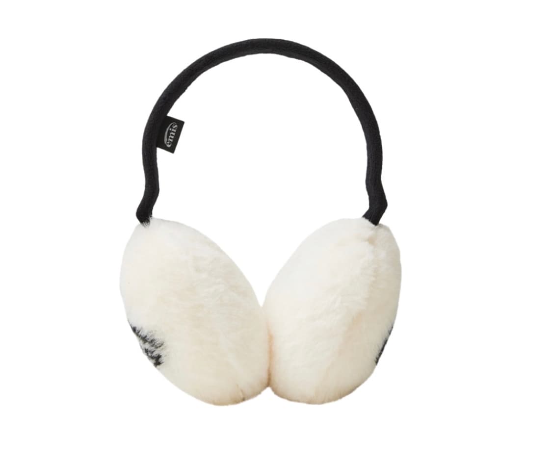 emis 이미스 퍼 귀마개 LOGO JACQUARD EAR MUFF 상품이미지2