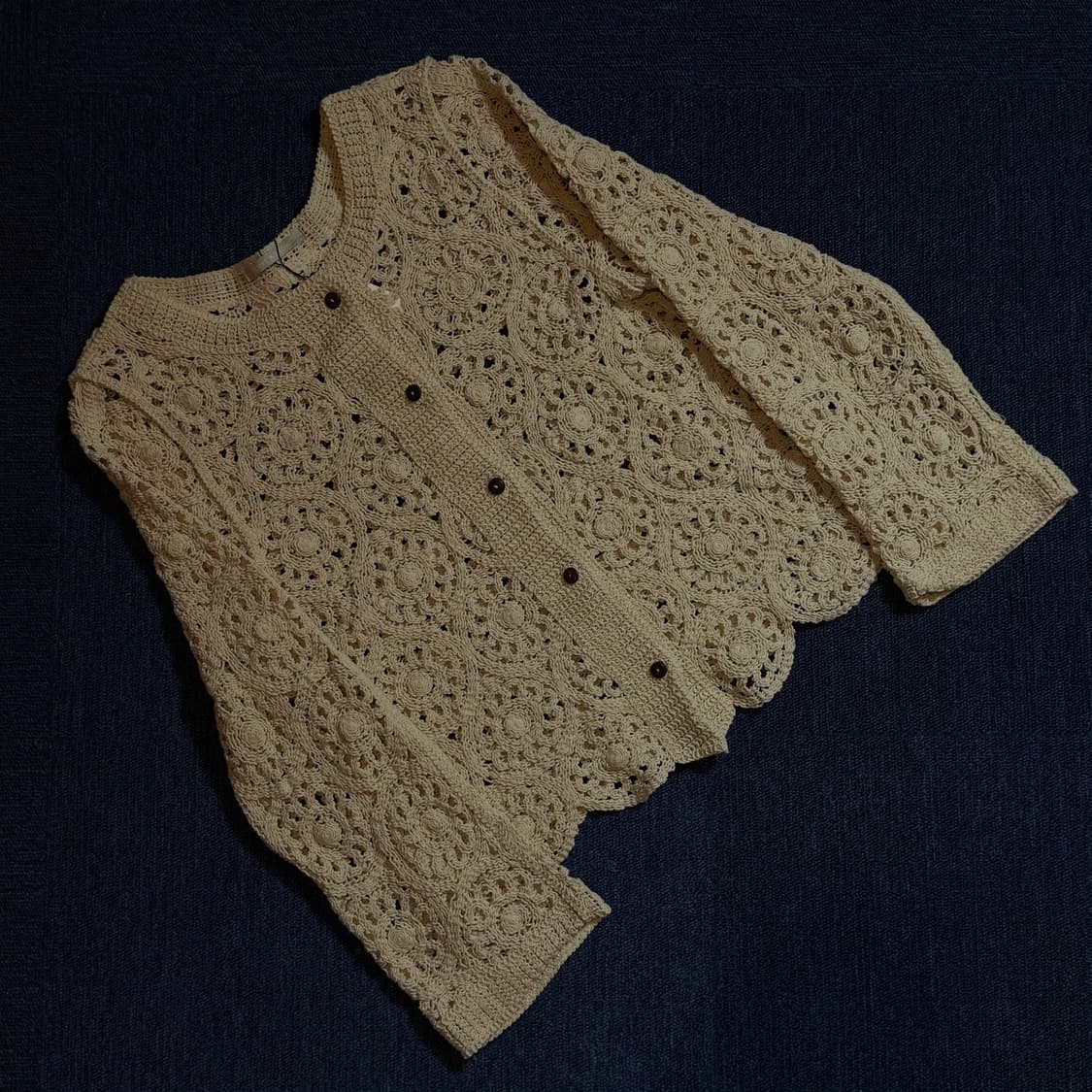 러브앤로우 빈티지 크로셰 가디건 상품이미지1